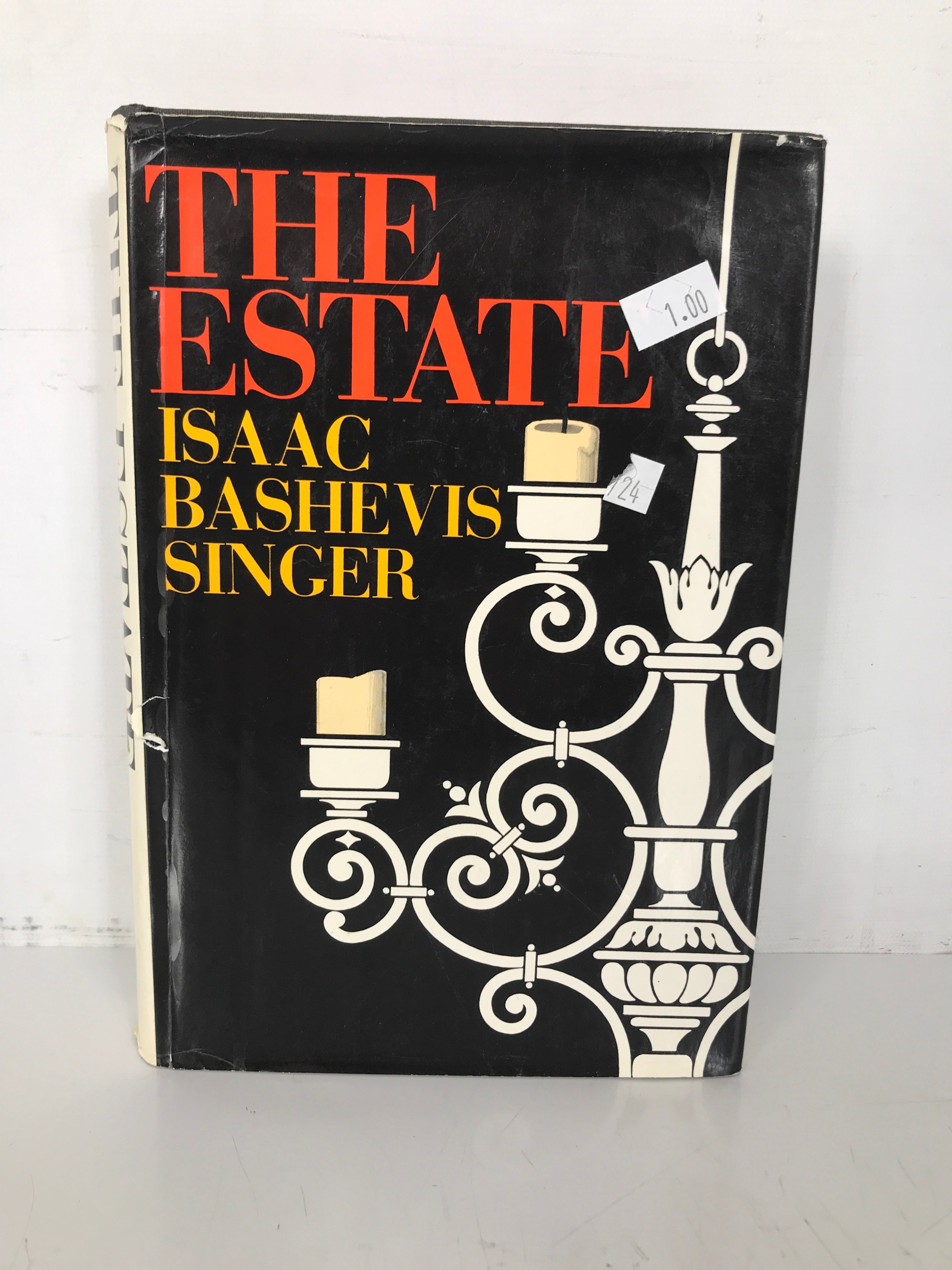 The Estate Isaac Bashevis Singer 1969 1st Printing HC DJ