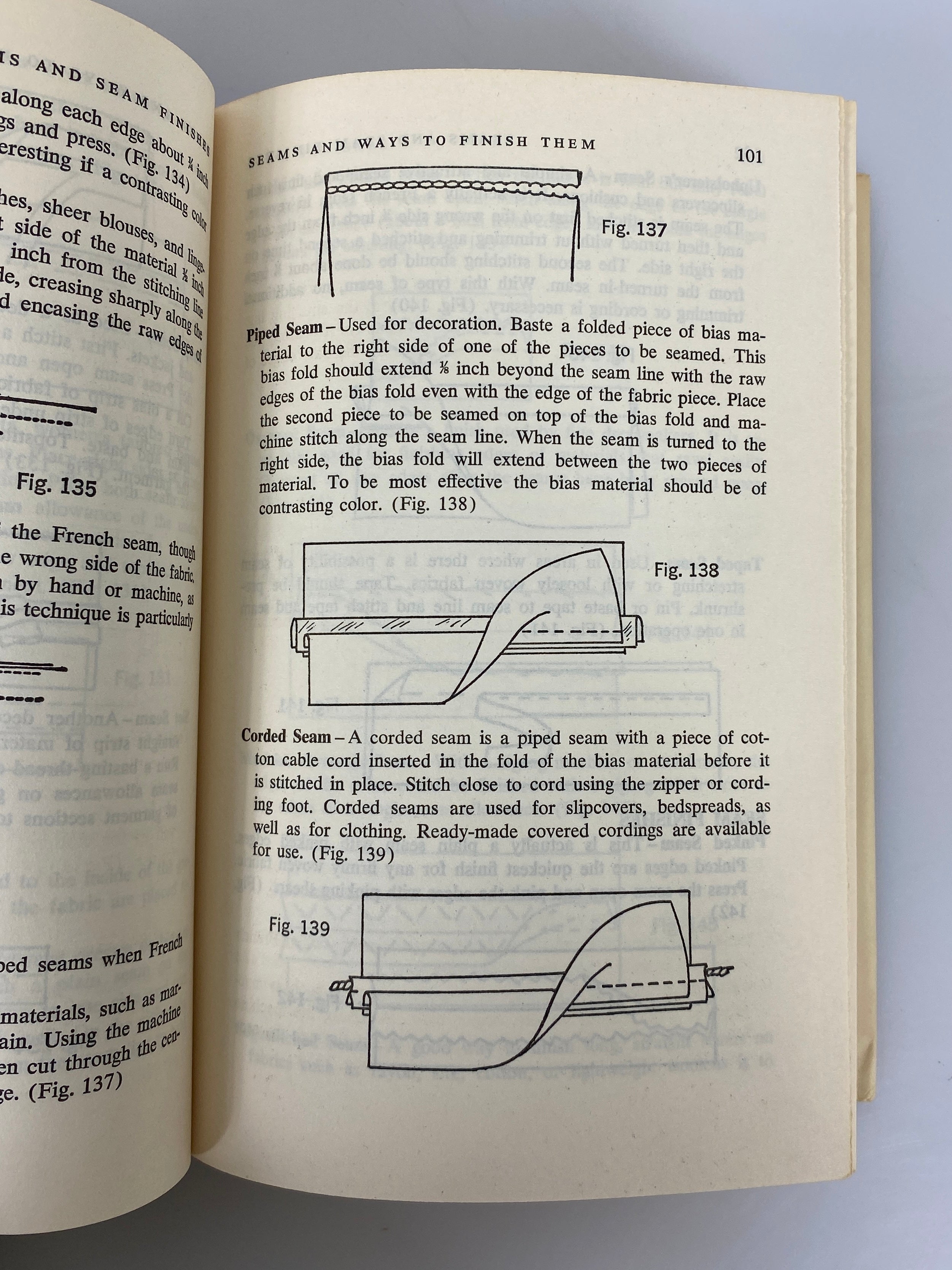 2 Vols: Singer Sewing Book (Picken)/Sewing Made Easy (Sara) 1950-69 HC