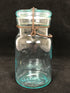 Antique Putnam Lightning 965 Fruit Jar with Glass Lid