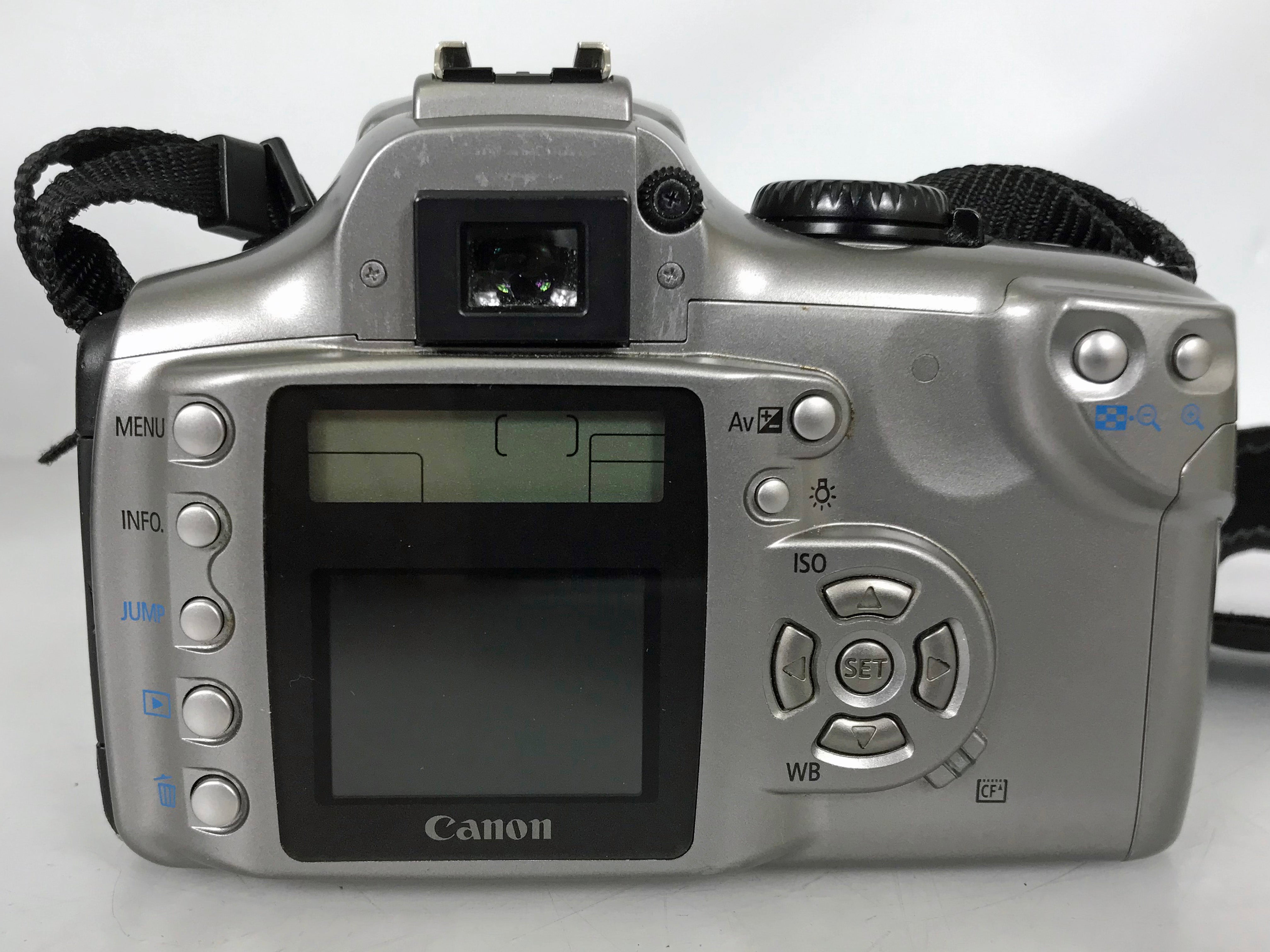 Canon EOS 300D 6.3MP Digital SLR Camera w/ Carrying Case, Canon 75-300mm Zoom Lens, Battery Charger