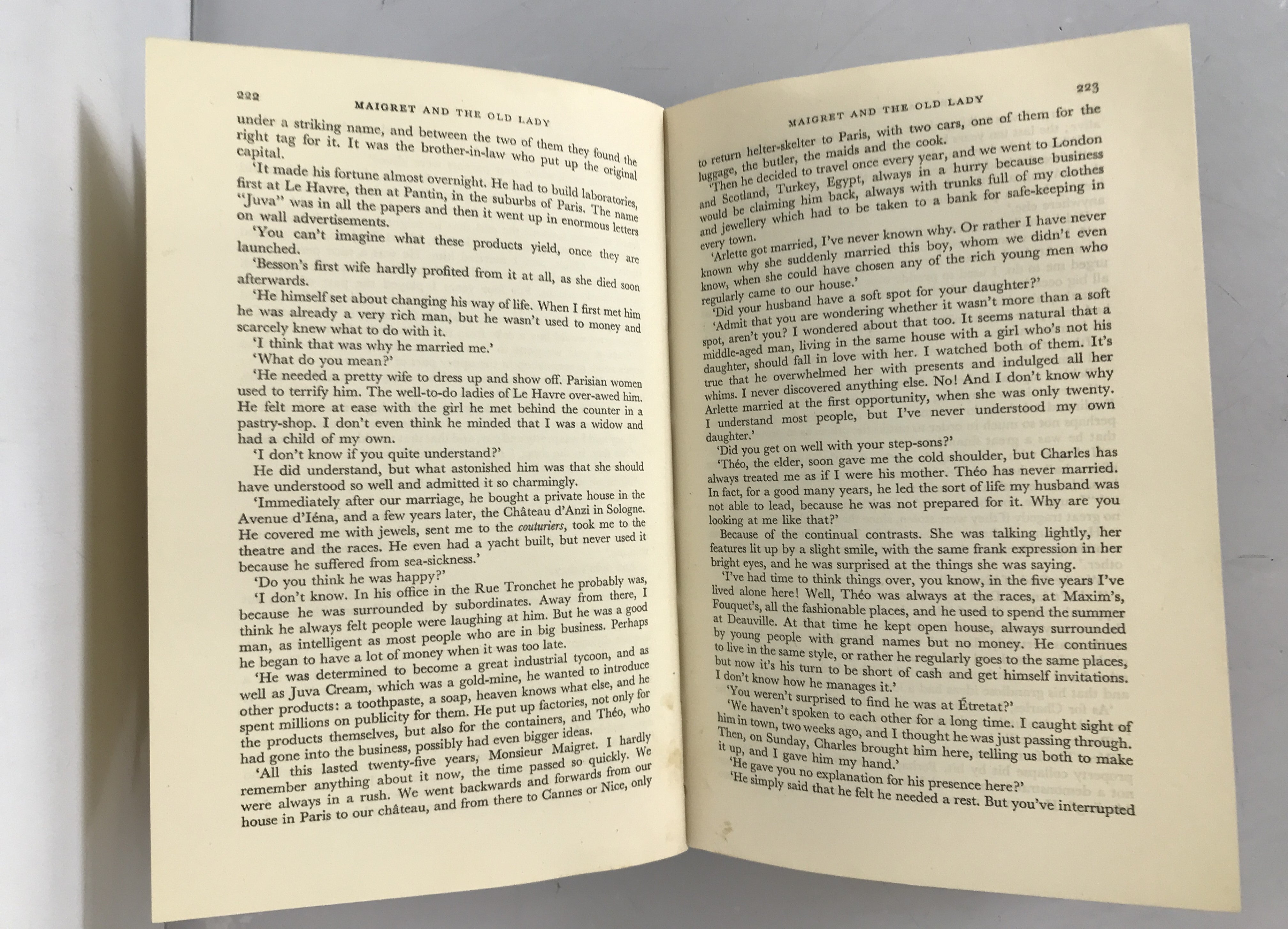 The Second Maigret Omnibus by Georges Simenon 1964 Hamish Hamilton HC