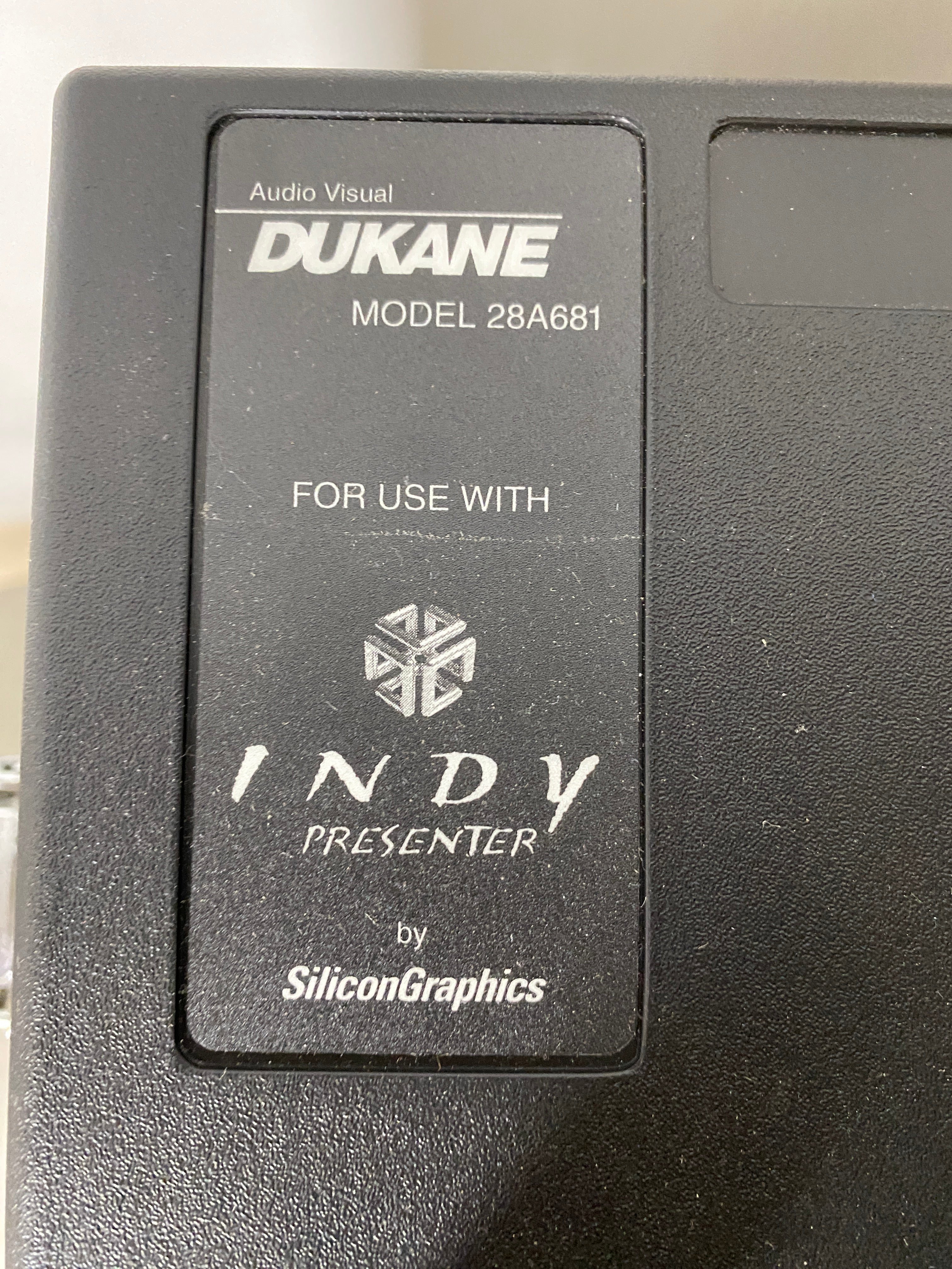 Dukane #28A681 Overhead Projector & Case
