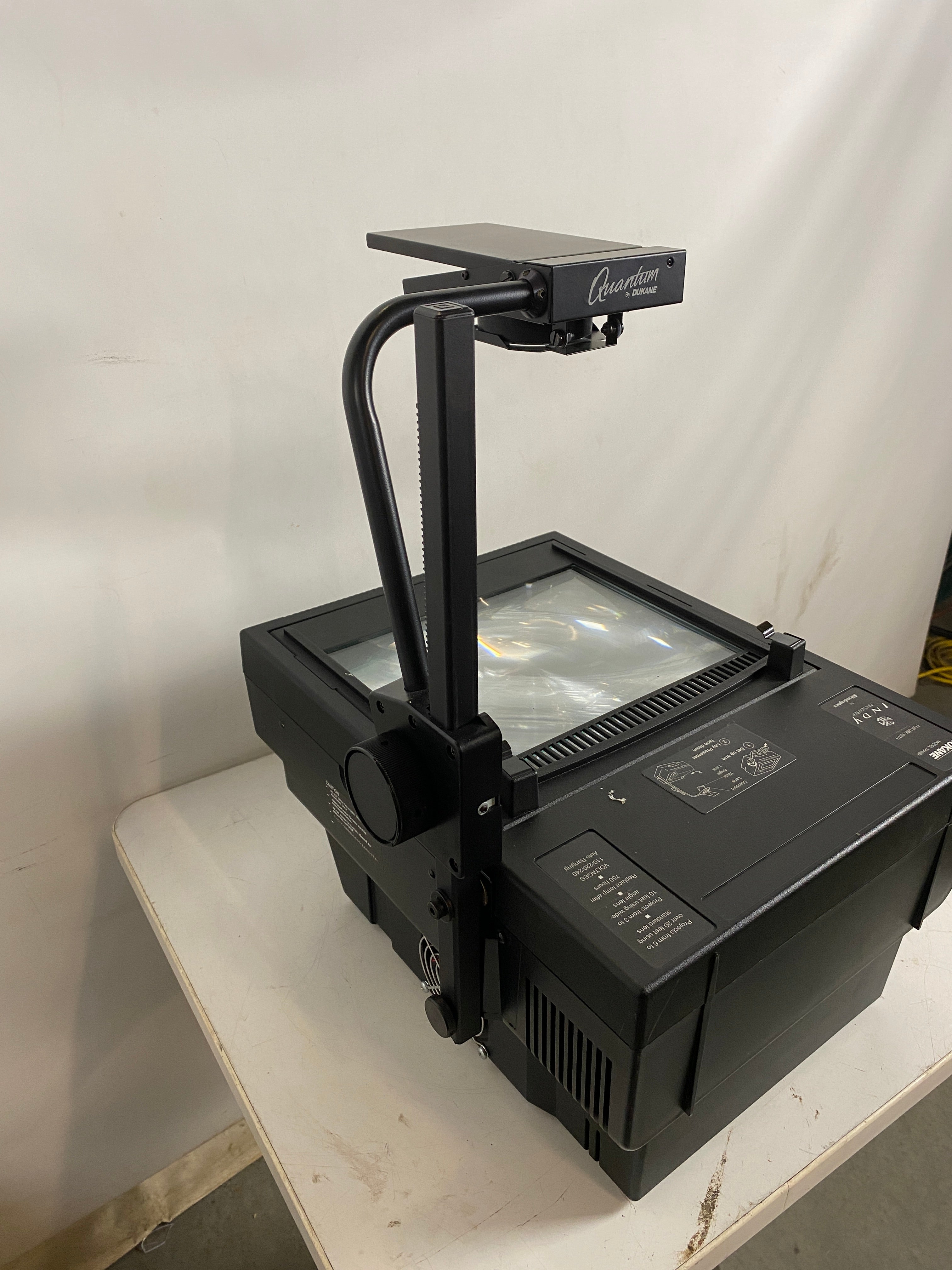 Dukane #28A681 Overhead Projector & Case