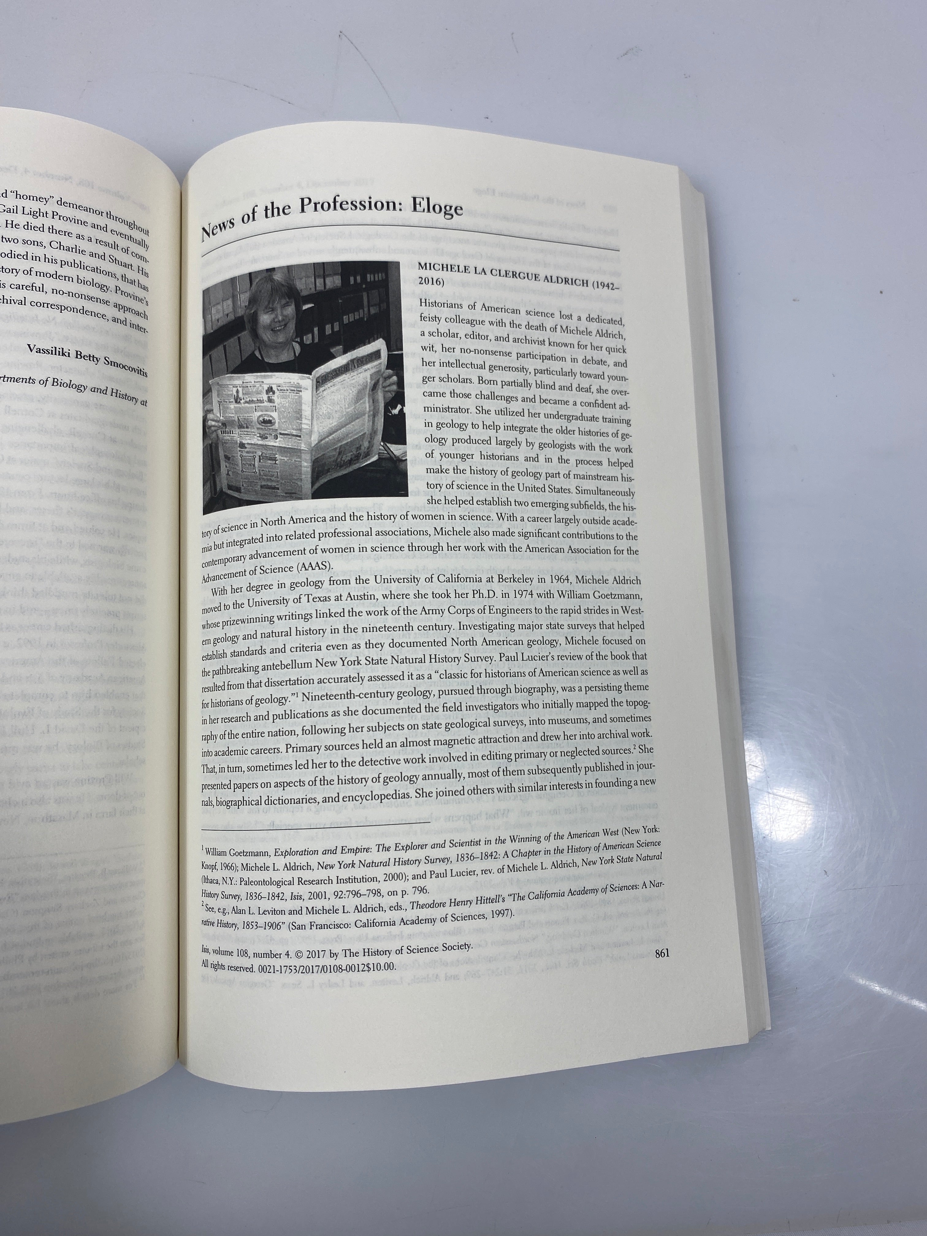 Isis Volume 108, Number 4, Dec. 2017 Chicago Press SC