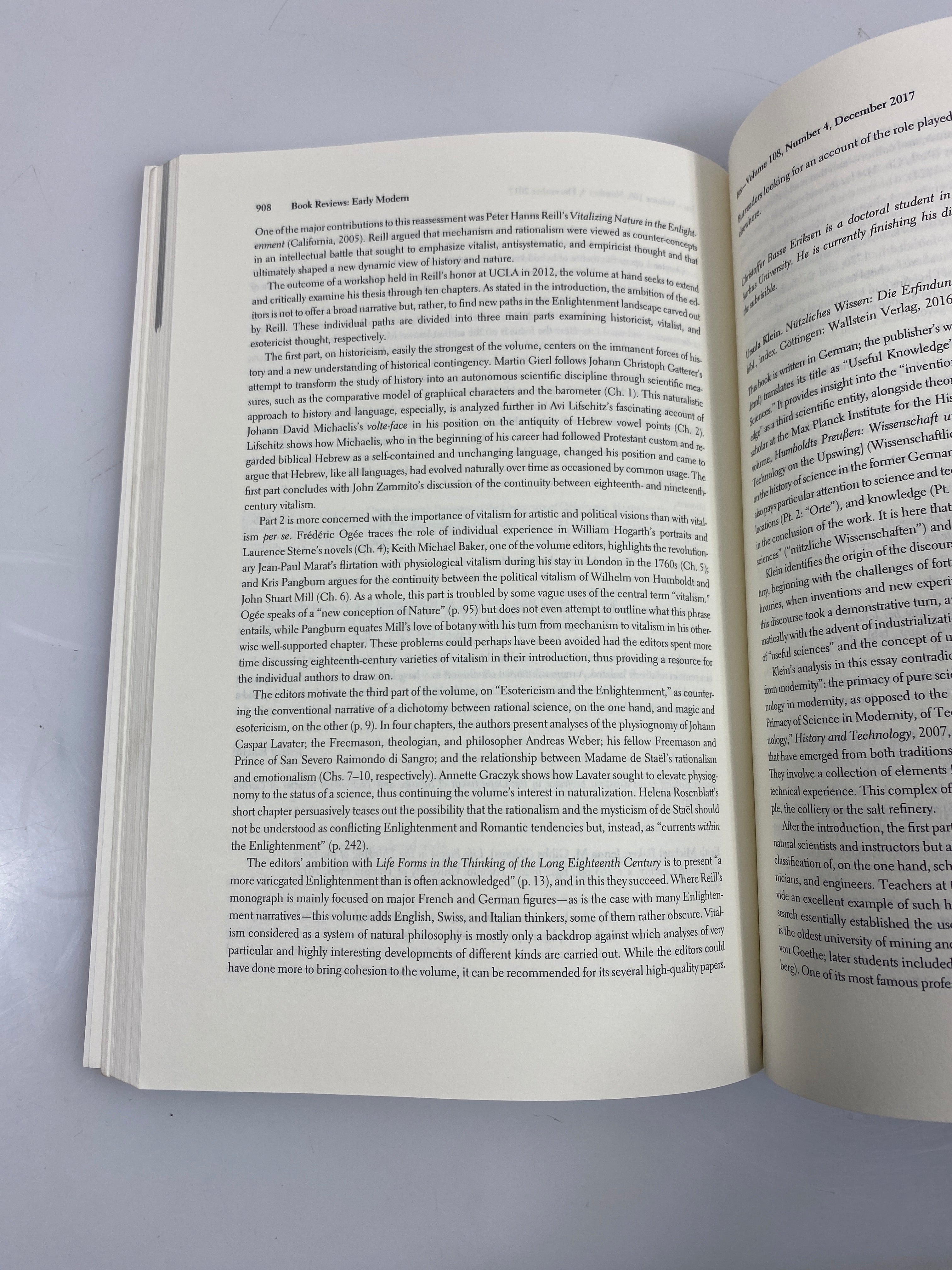 Isis Volume 108, Number 4, Dec. 2017 Chicago Press SC