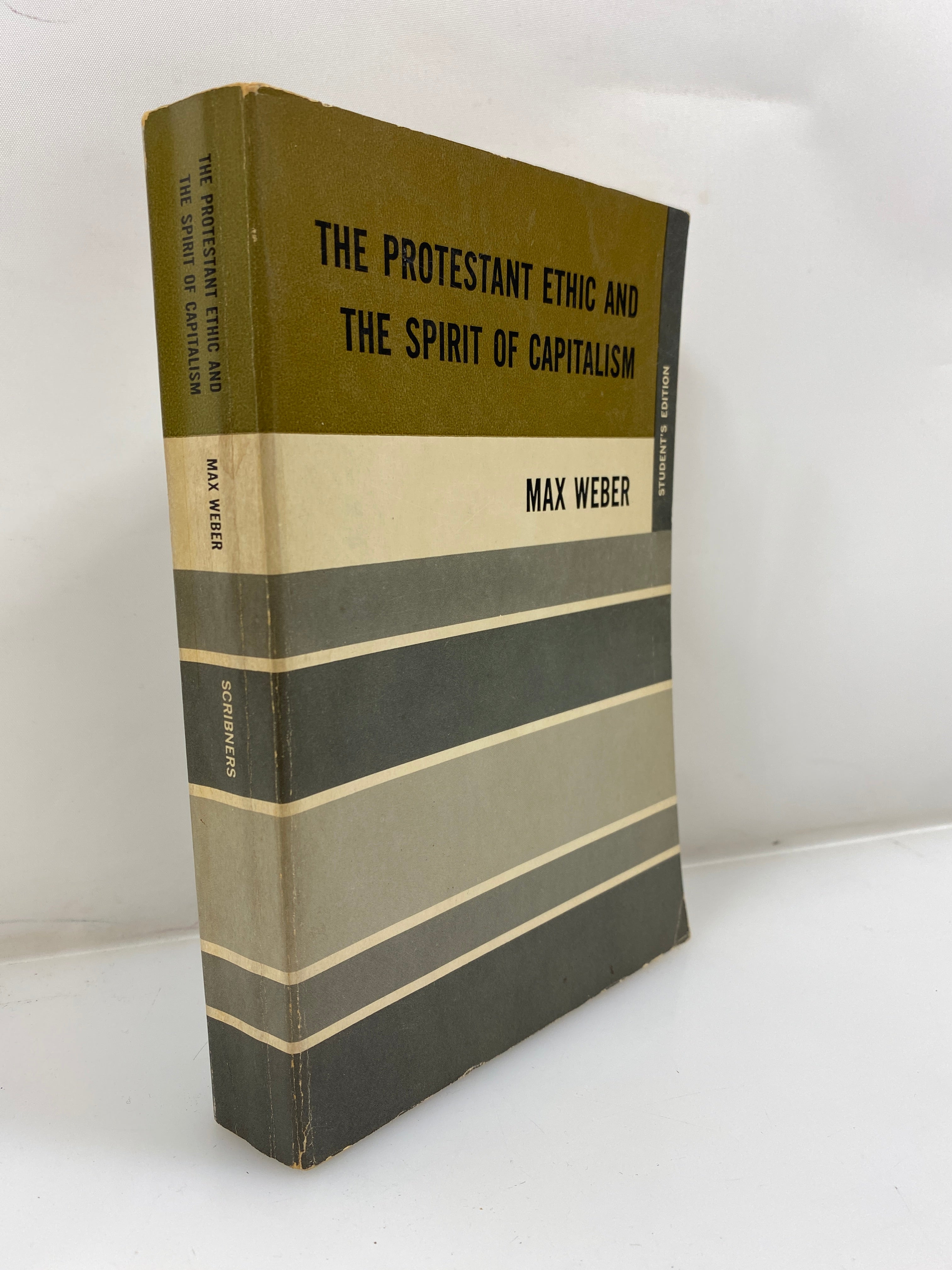 The Protestant Ethic and the Spirit of Capitalism by Weber 1958 SC