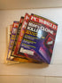 Lot of 5 Vintage PC World Magazine 1991-1993