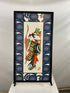 Vintage Fuschia Maiden Canvas In Frame