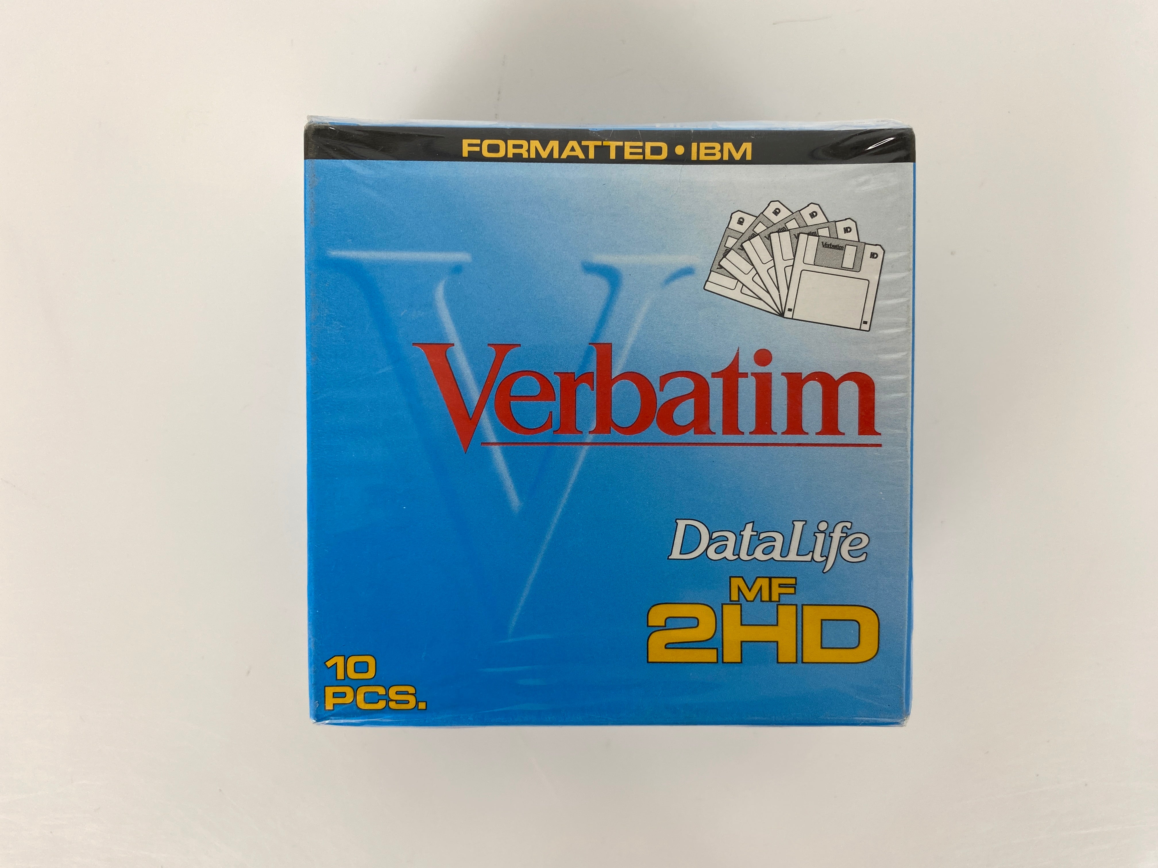 Verbatim 2HD 1.44MB DataLife Diskettes 10-Pack *New*