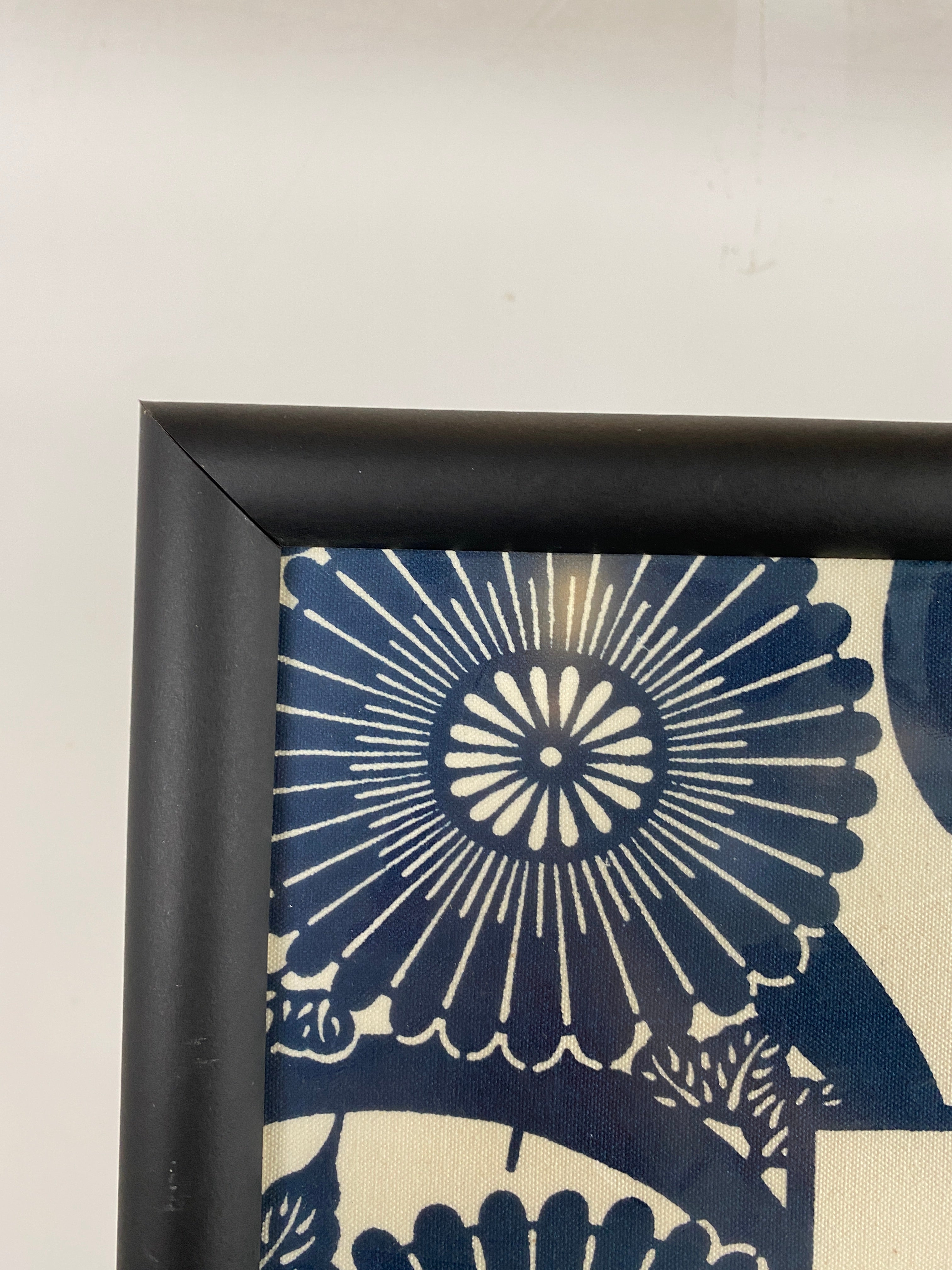 Vintage Fuschia Maiden Canvas In Frame
