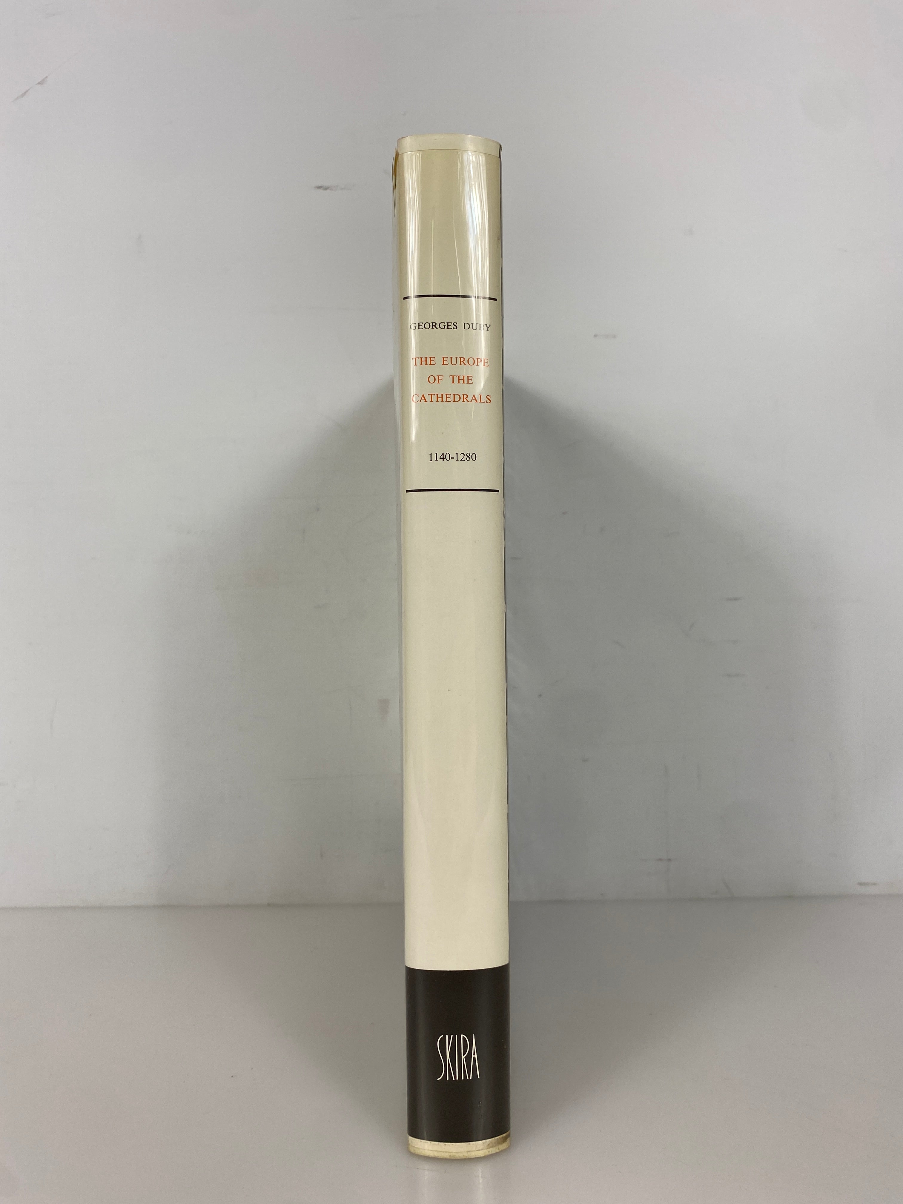 The Europe of the Cathedrals 1140-1280 Georges Duby 1966 HC DJ