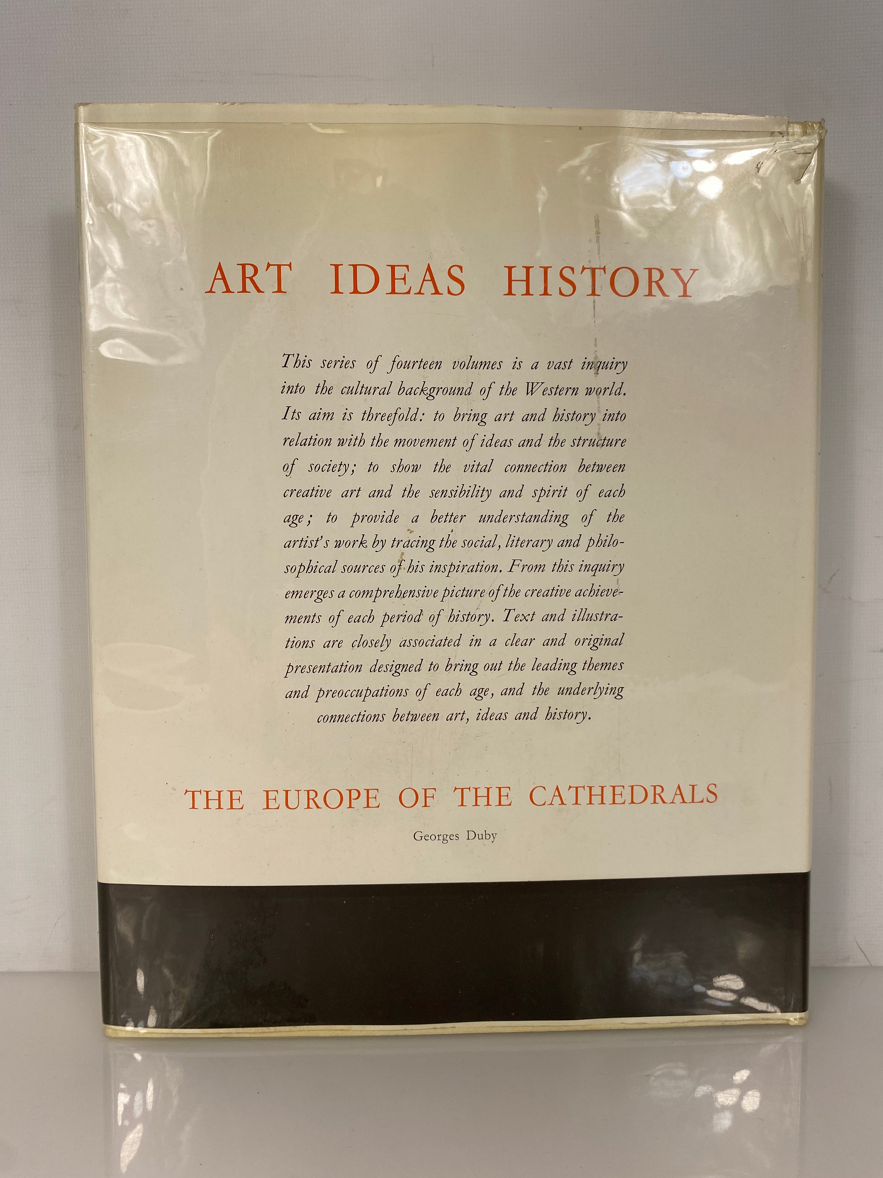The Europe of the Cathedrals 1140-1280 Georges Duby 1966 HC DJ