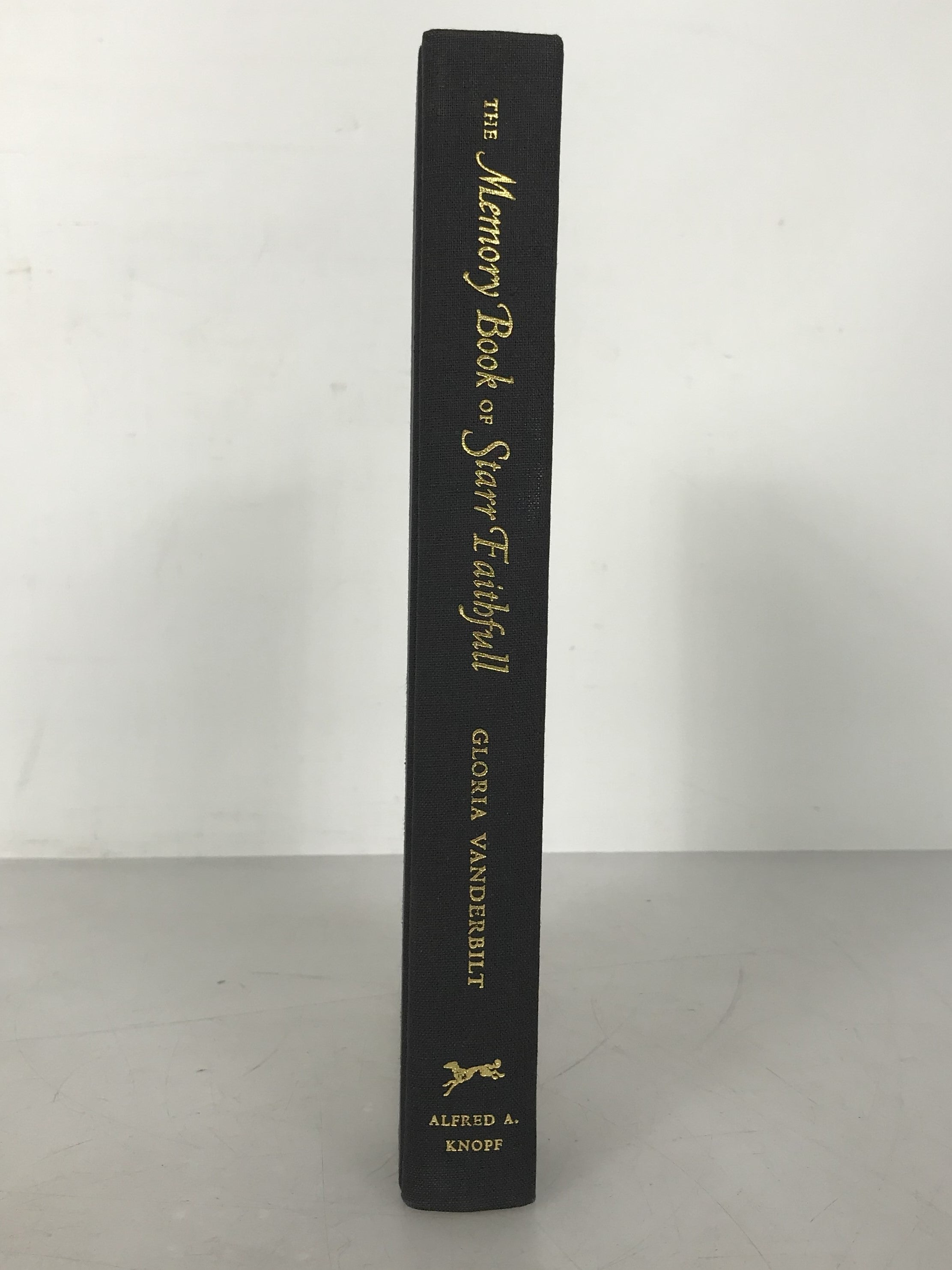 The Memory Book of Starr Faithfull by Gloria Vanderbilt Signed First Edition 1994