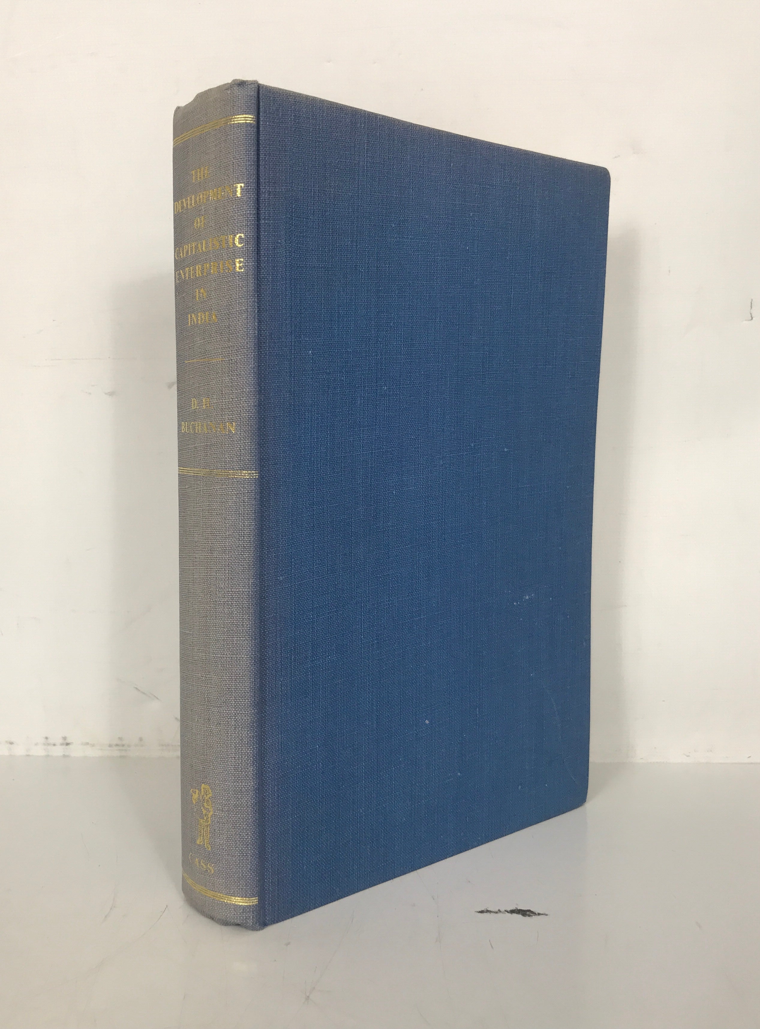 The Development of Capitalistic Enterprise in India Buchanan 1966 HC Ex-Library