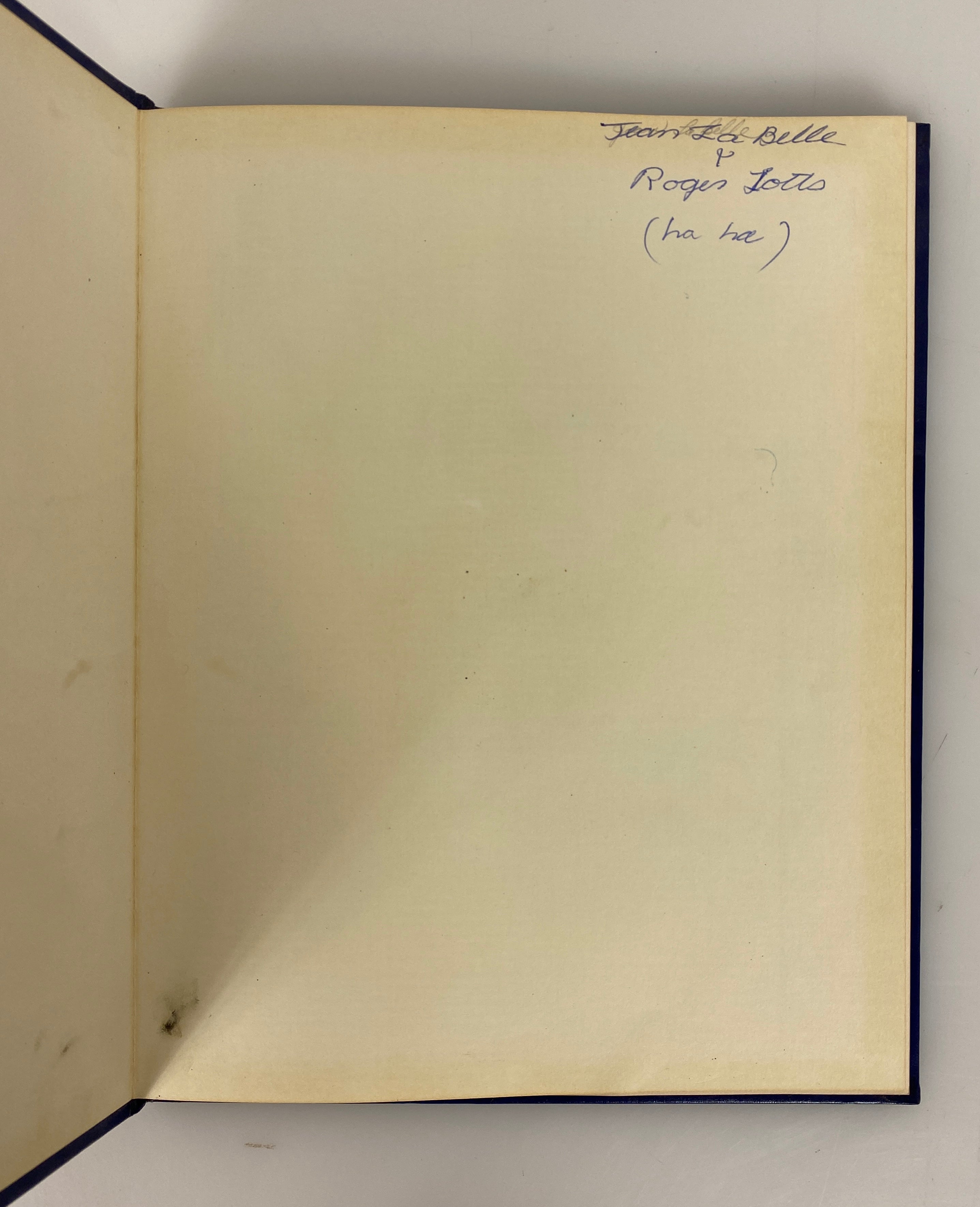 1960 North Huron High School Yearbook "Beeline" Kinde Michigan HC