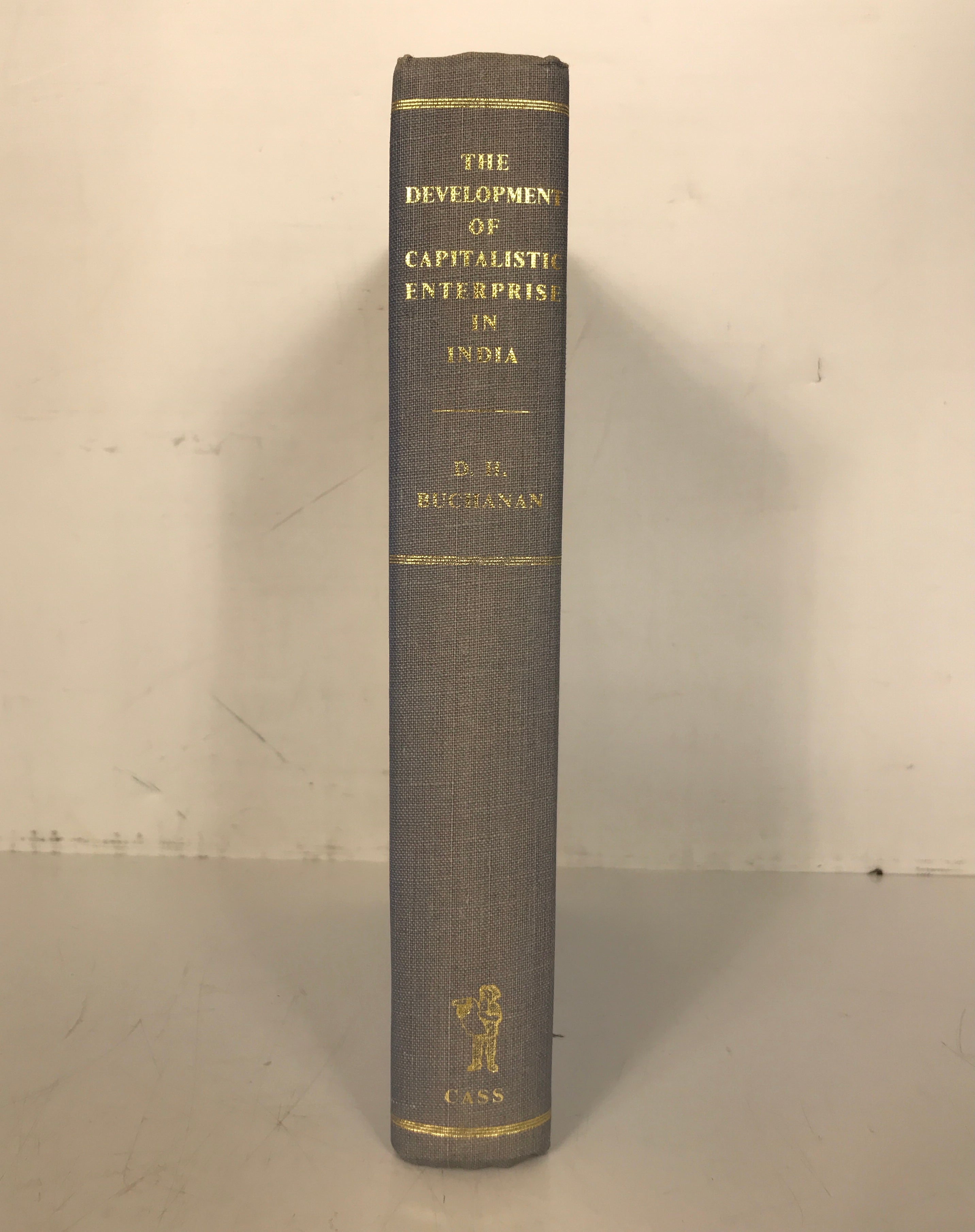 The Development of Capitalistic Enterprise in India Buchanan 1966 HC Ex-Library