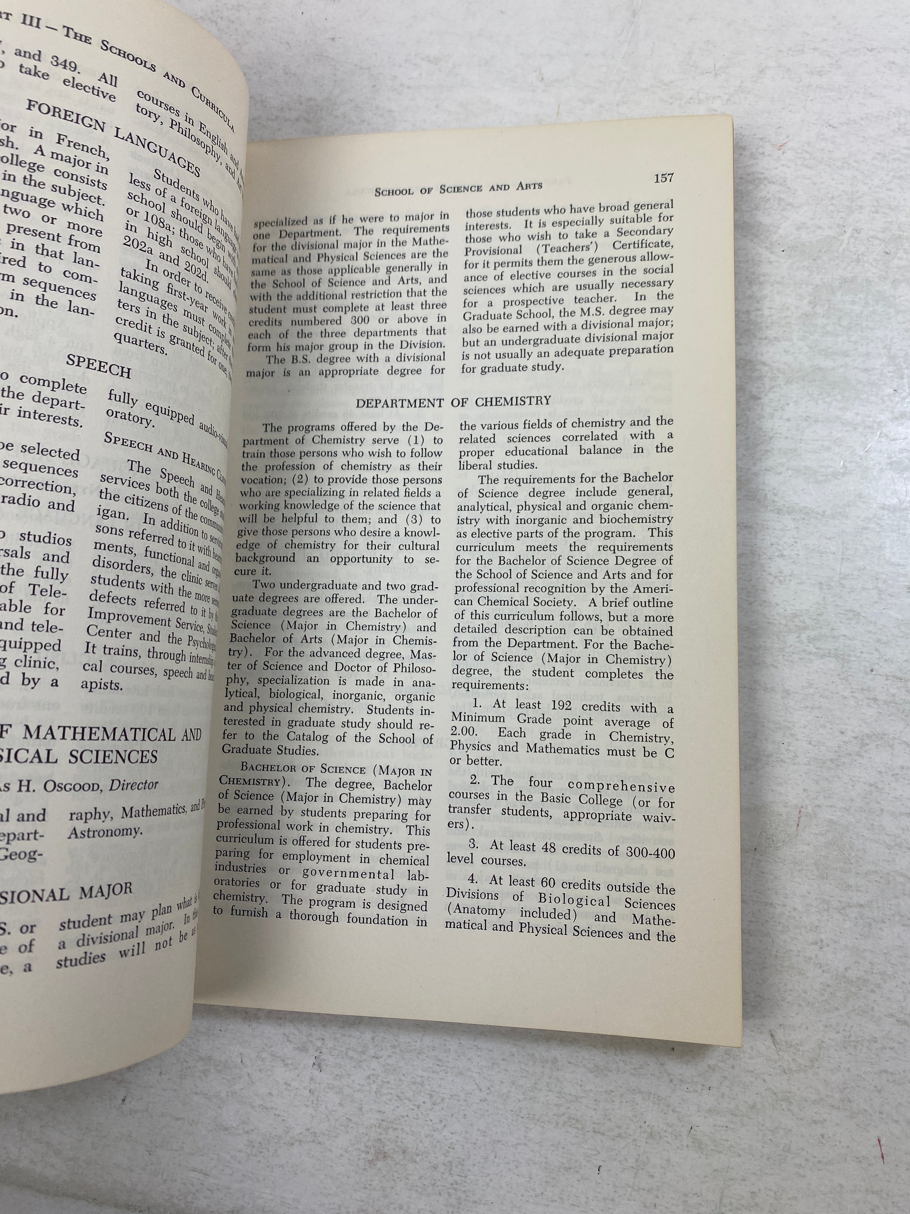 Michigan State Catalog 1954-1955 Centennial Edition SC