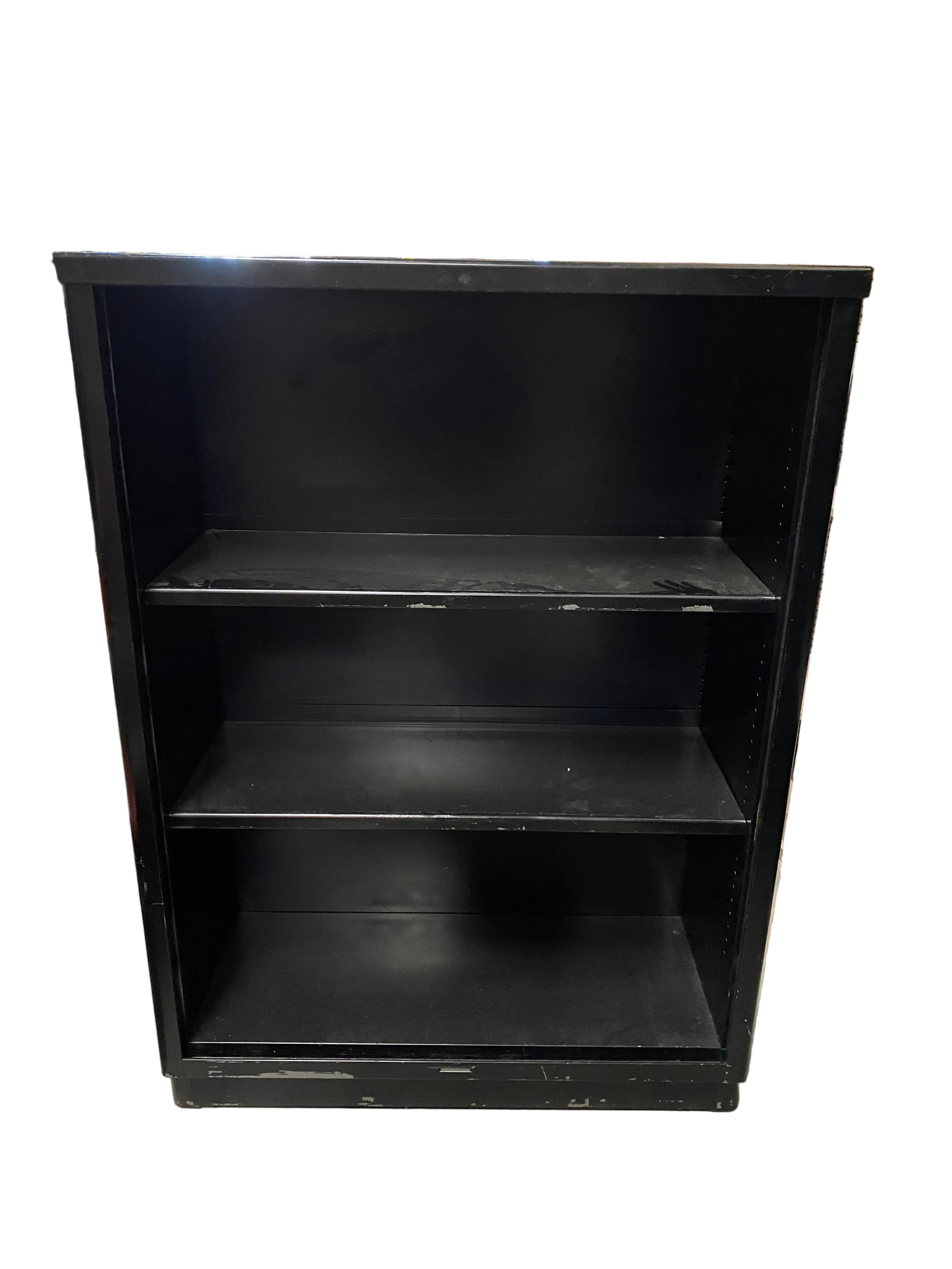 Metal Black Tier 3 Book Shelf