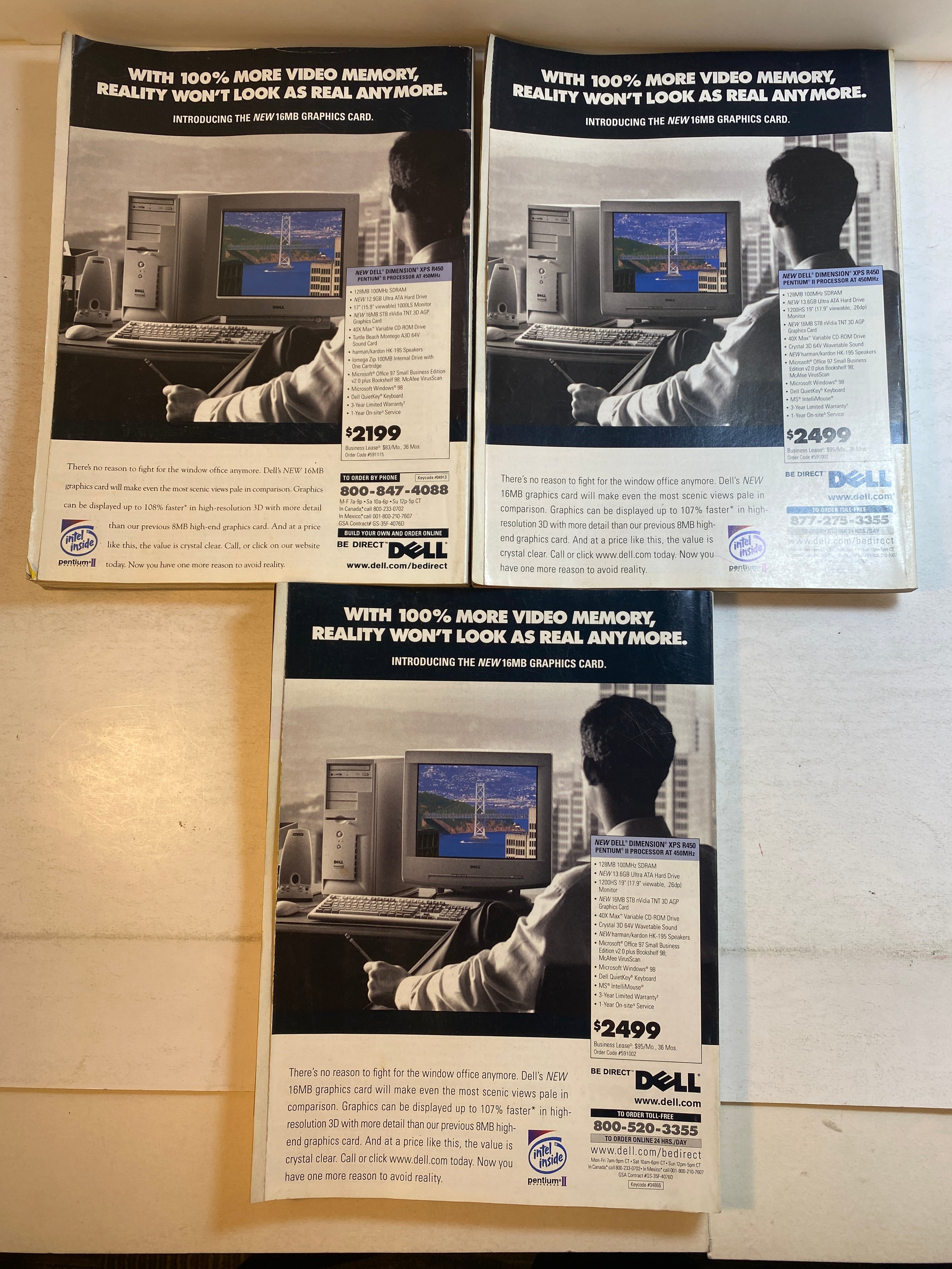 Lot of 8 Vintage PC Magazine 1998