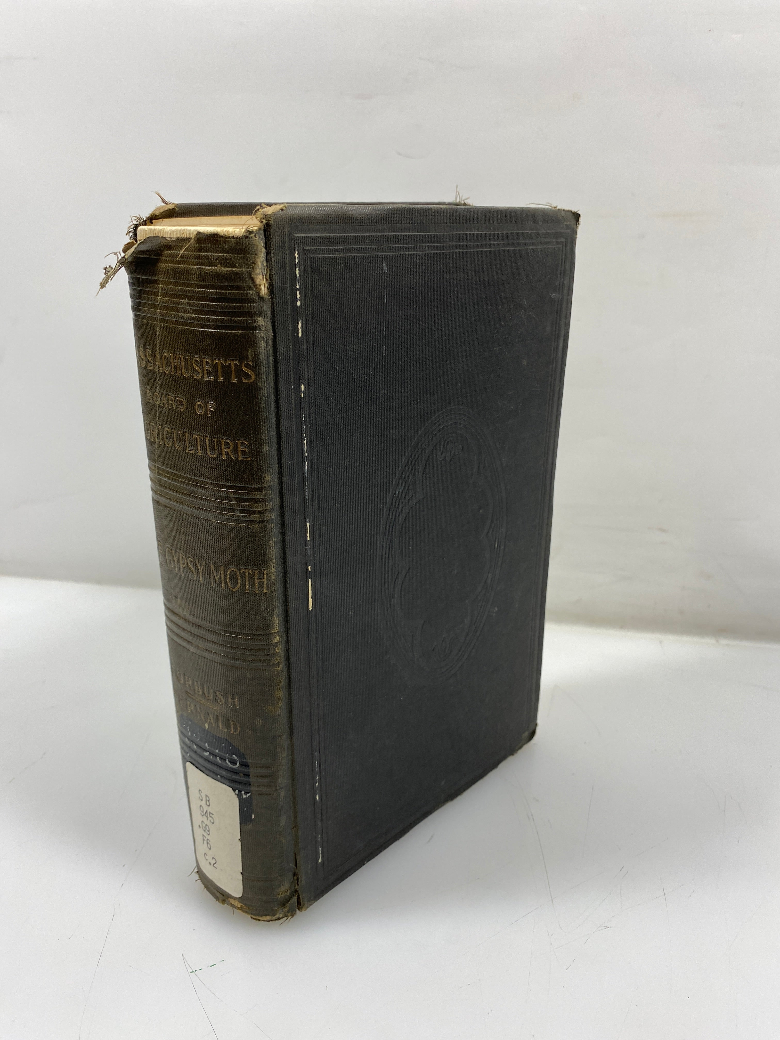 The Gypsy Moth by Forbush/Fernald Ex-Library 1896 HC