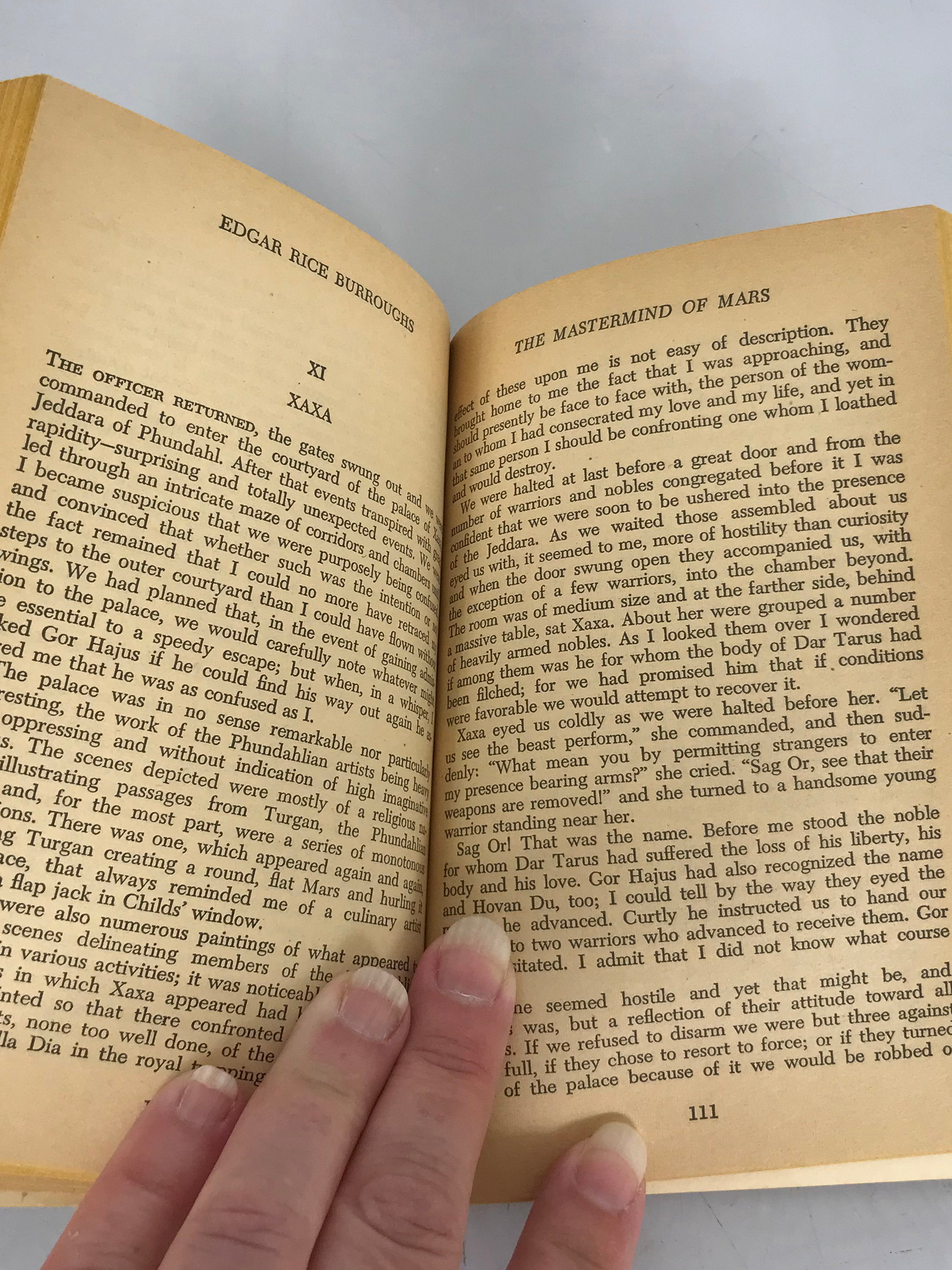 The Mastermind of Mars by Edgar Rice Burroughs Ace Science Fiction Classic