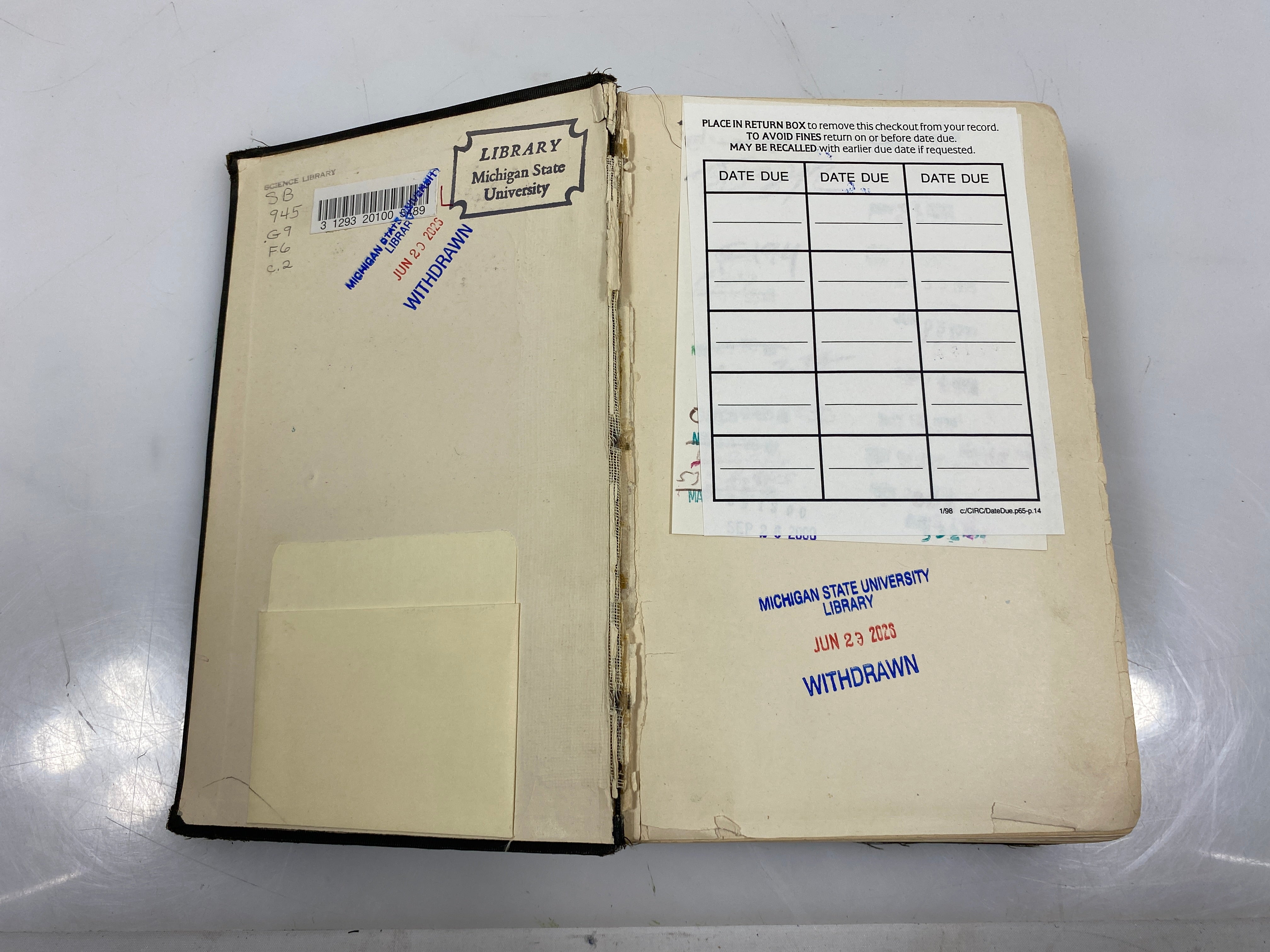 The Gypsy Moth by Forbush/Fernald Ex-Library 1896 HC