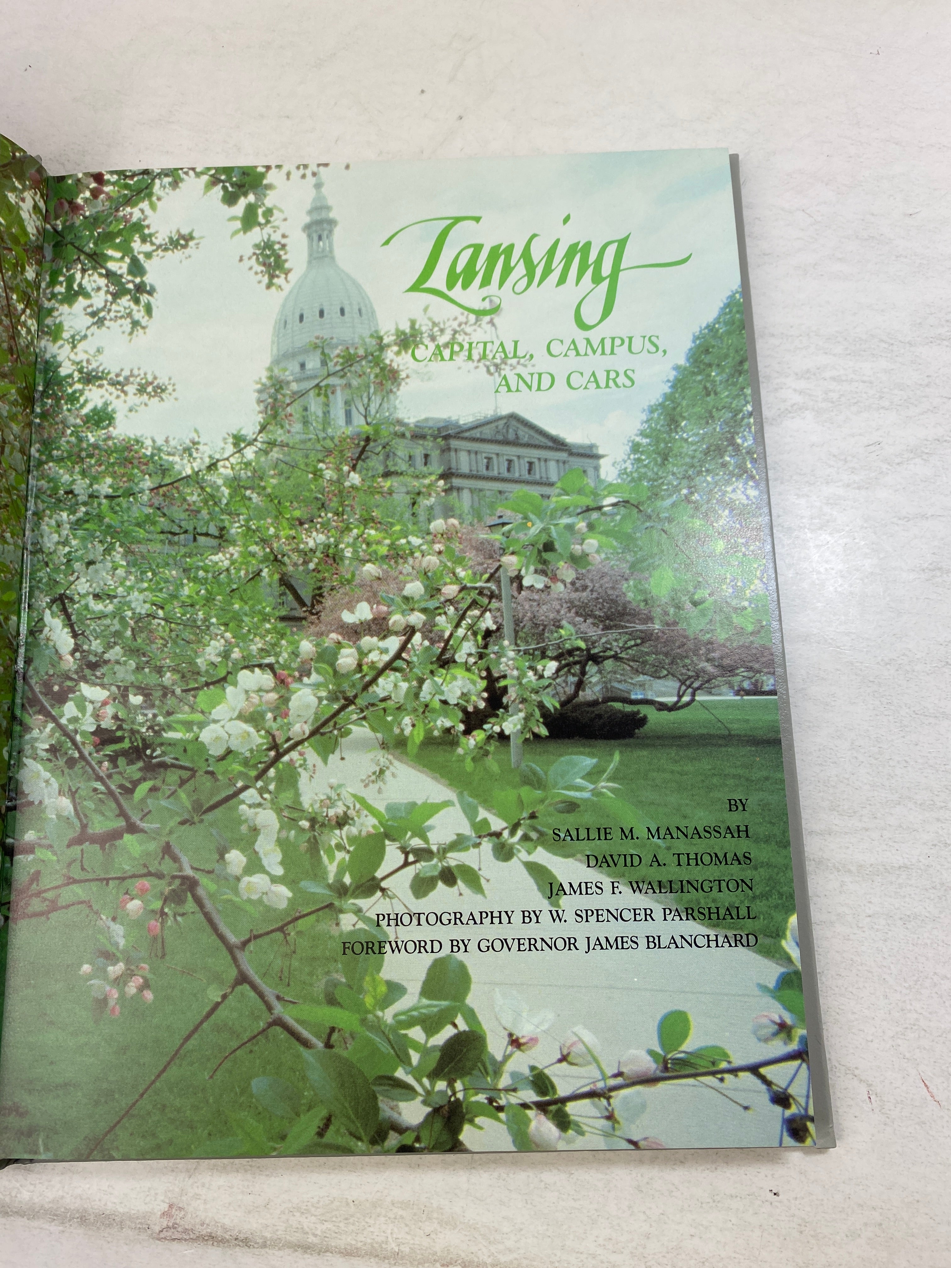 Lansing: Capital, Campus, and Cars Collector's Edition *Signed* 1986