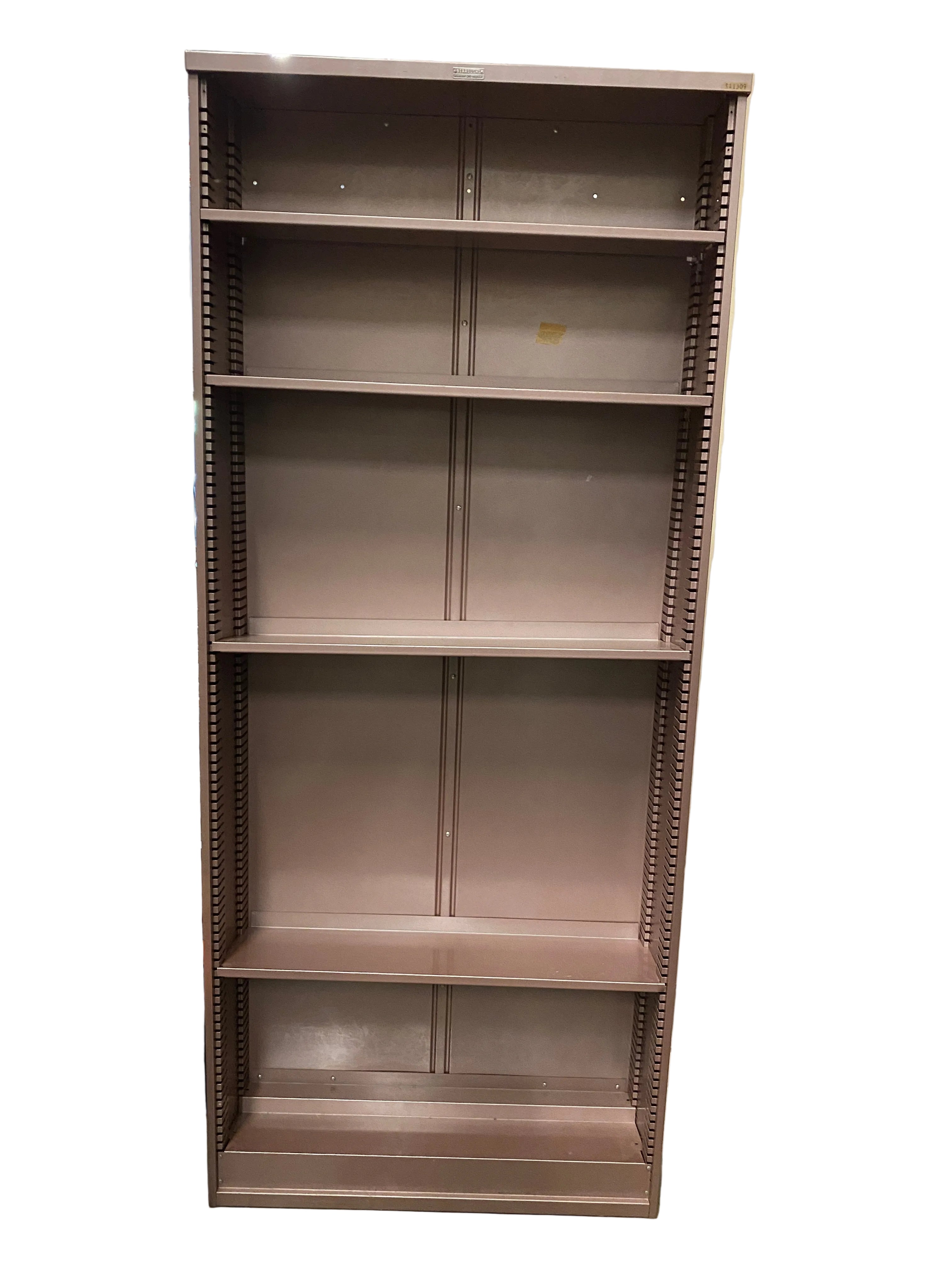 Borroughs Metal Tan 5 Tier Shelf