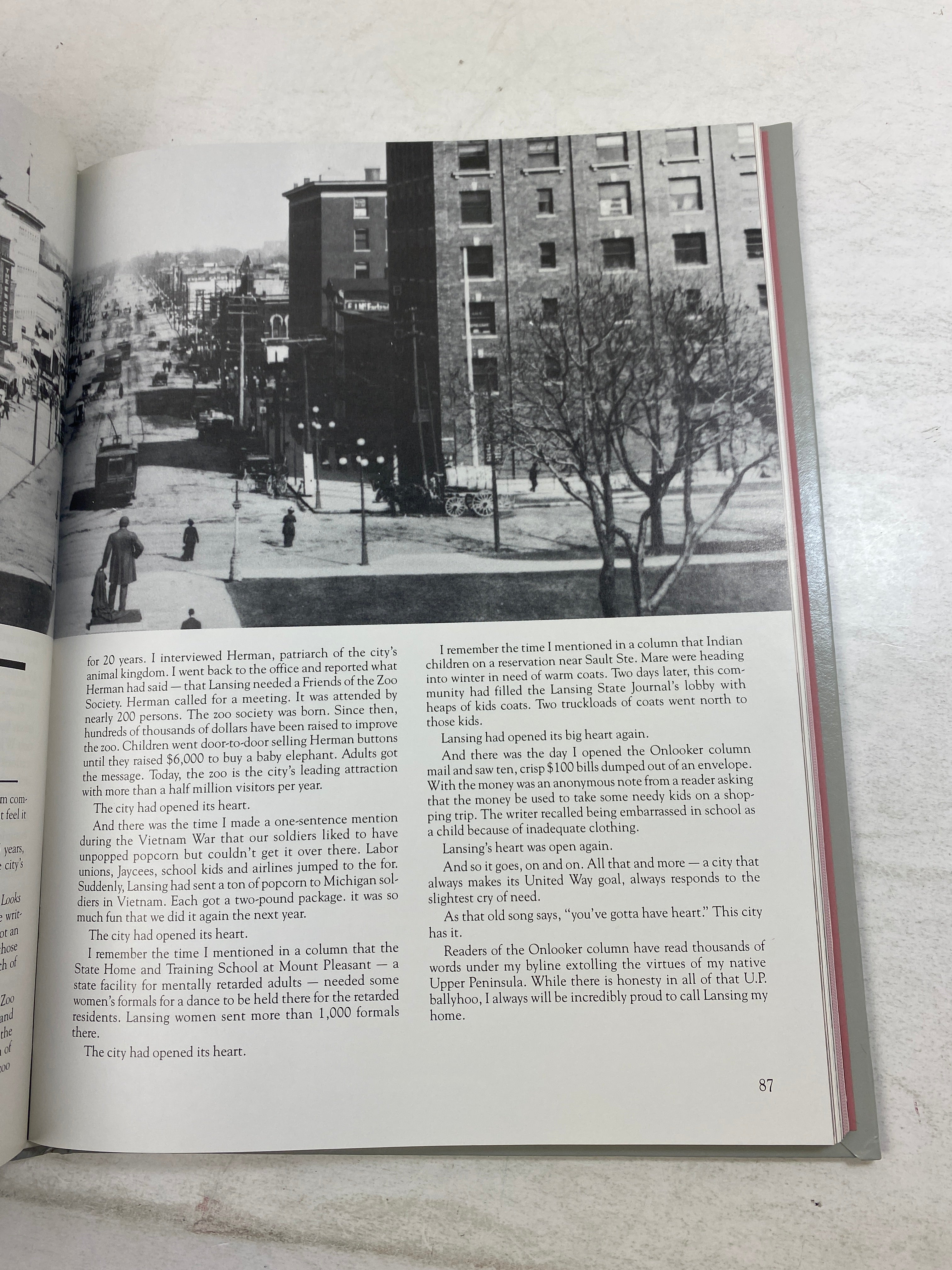 Lansing: Capital, Campus, and Cars Collector's Edition *Signed* 1986