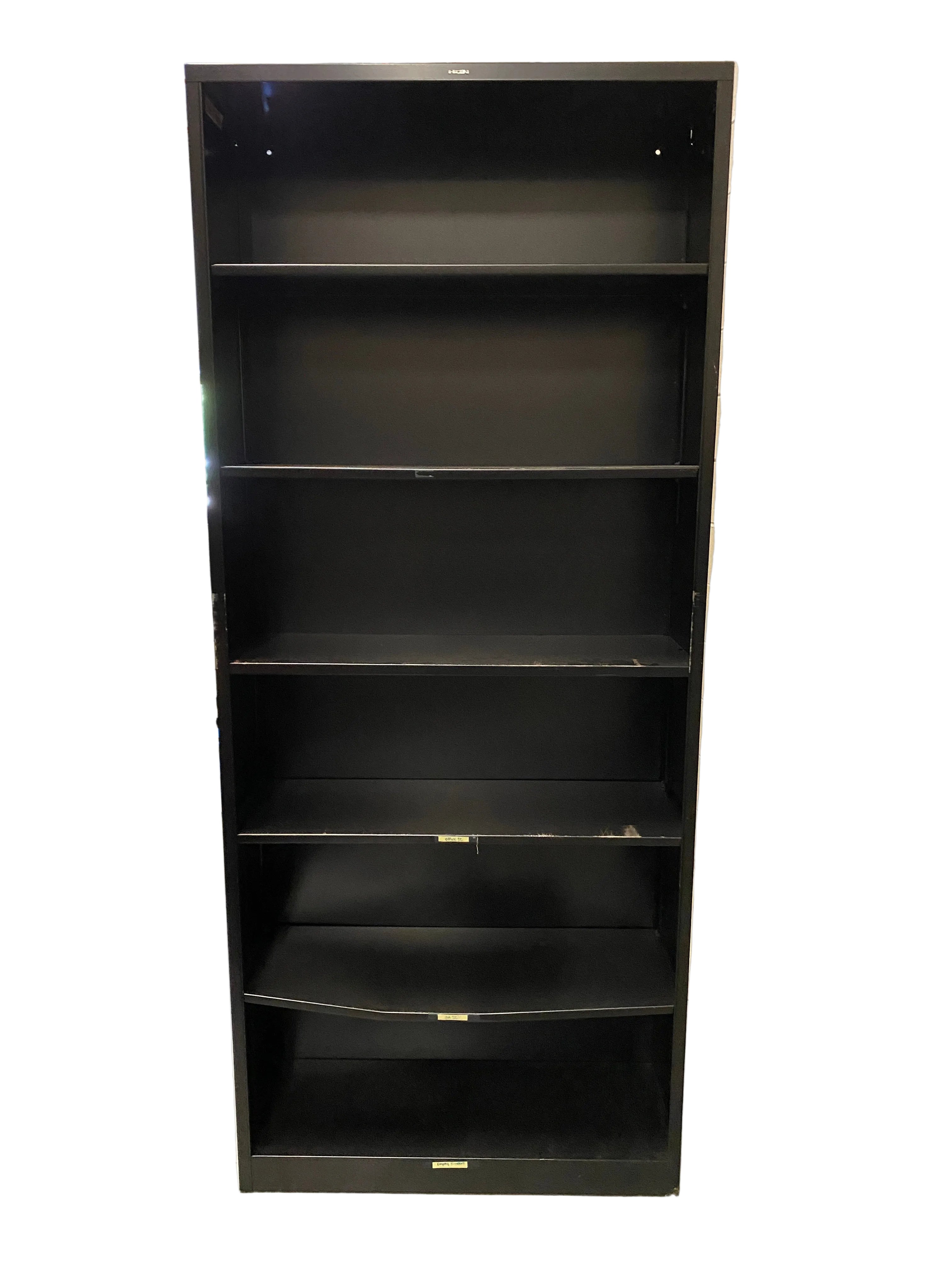 Hon Company 6 Tier Black Metal Shelf