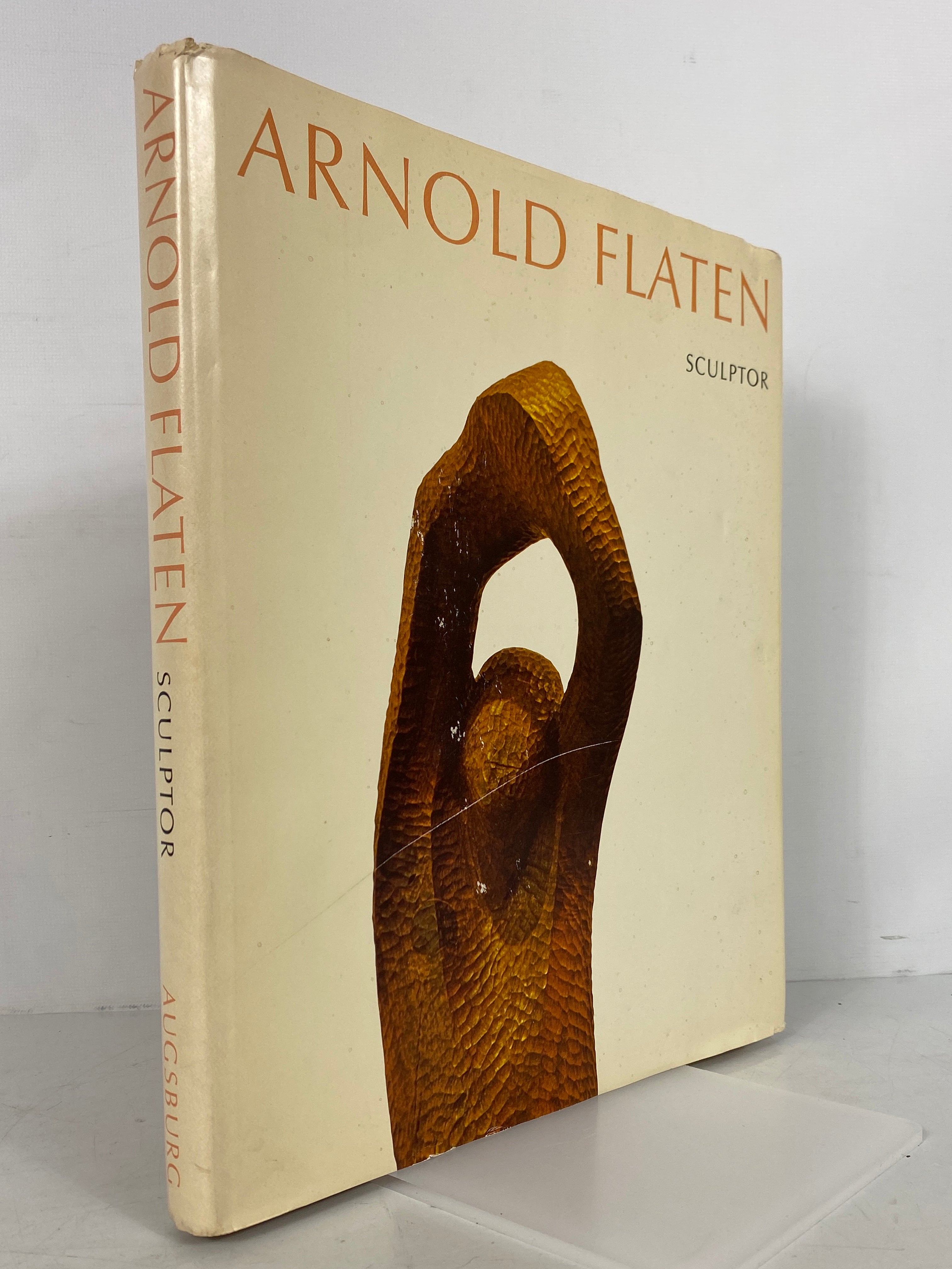 Arnold Flaten Sculptor 1974 Signed & Inscribed by Flaten HC DJ