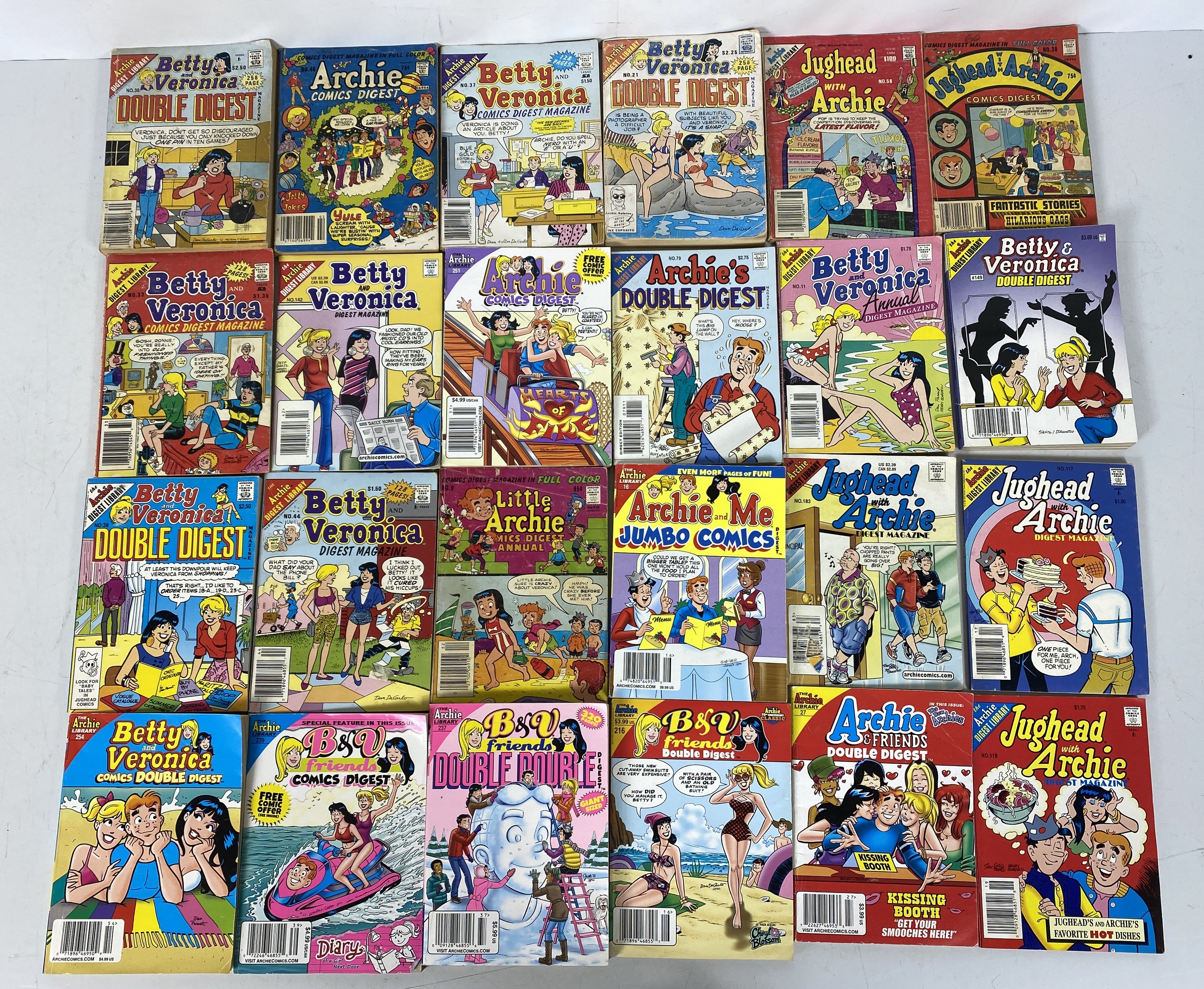 Archie SC Paperback Comic Lot 40+ Books