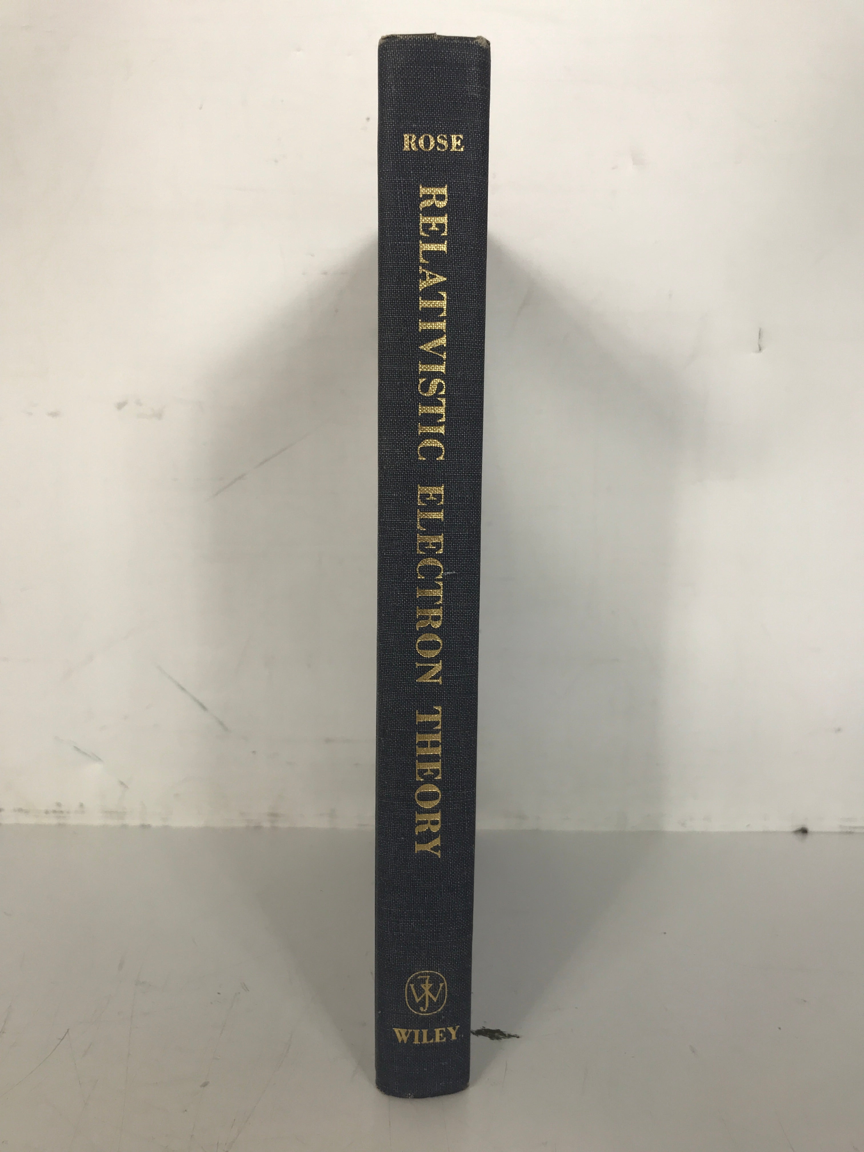 Relativistic Electron Theory by Rose 1961 HC John Wiley & Sons