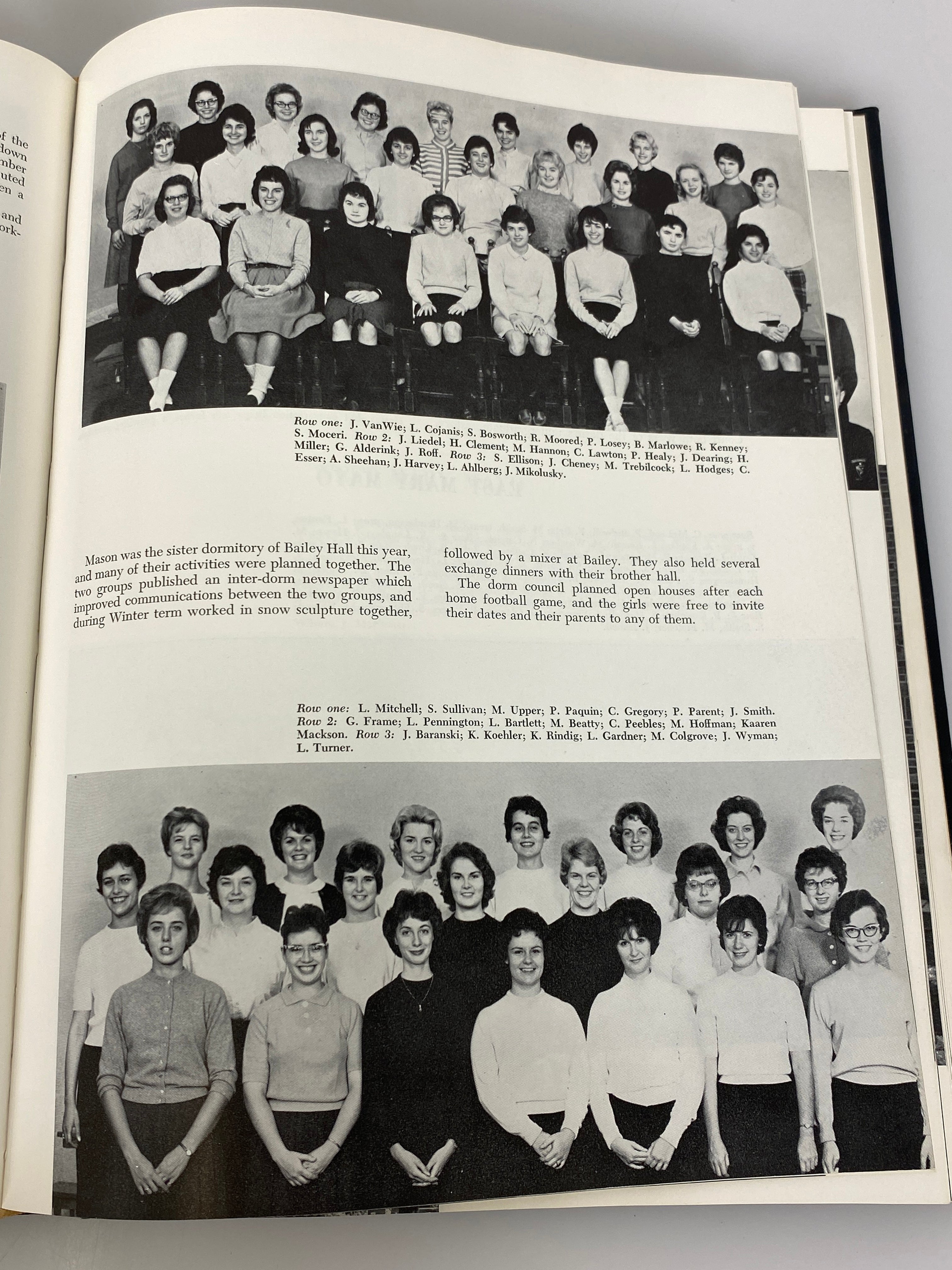 1962 Michigan State University "Wolverine" Yearbook HC