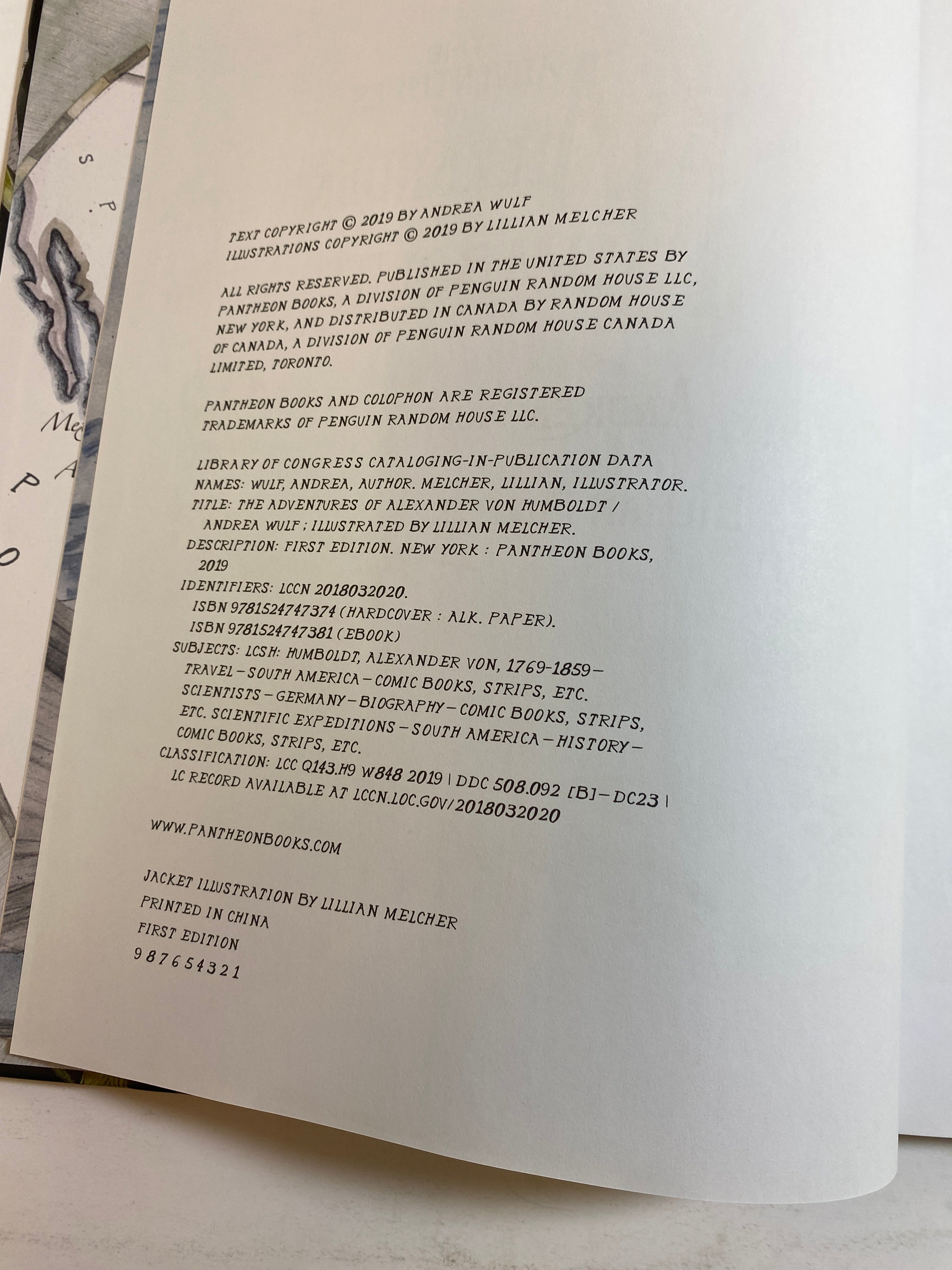 Adventures of Alexander von Humboldt HC 2019
