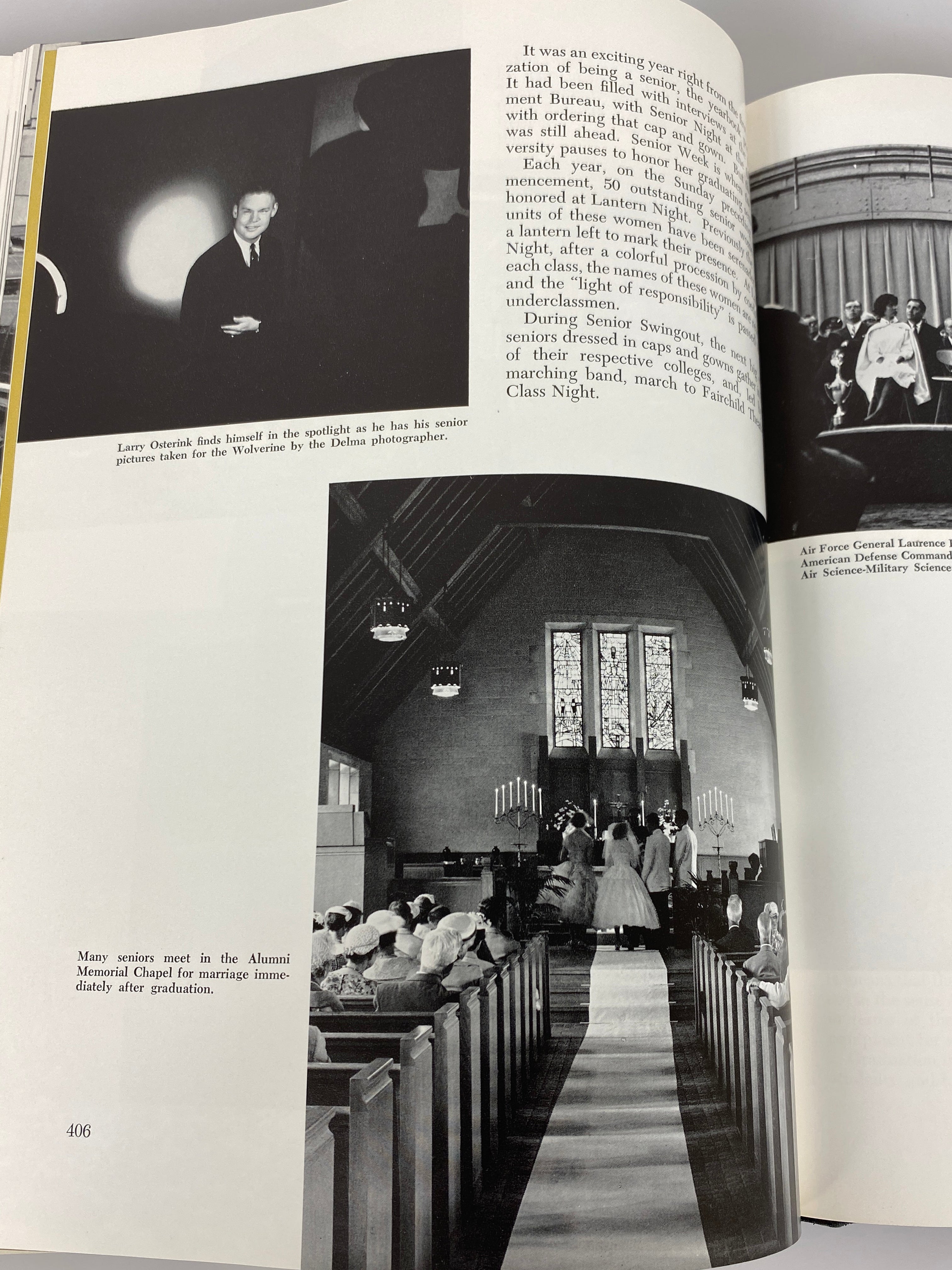 1962 Michigan State University "Wolverine" Yearbook HC
