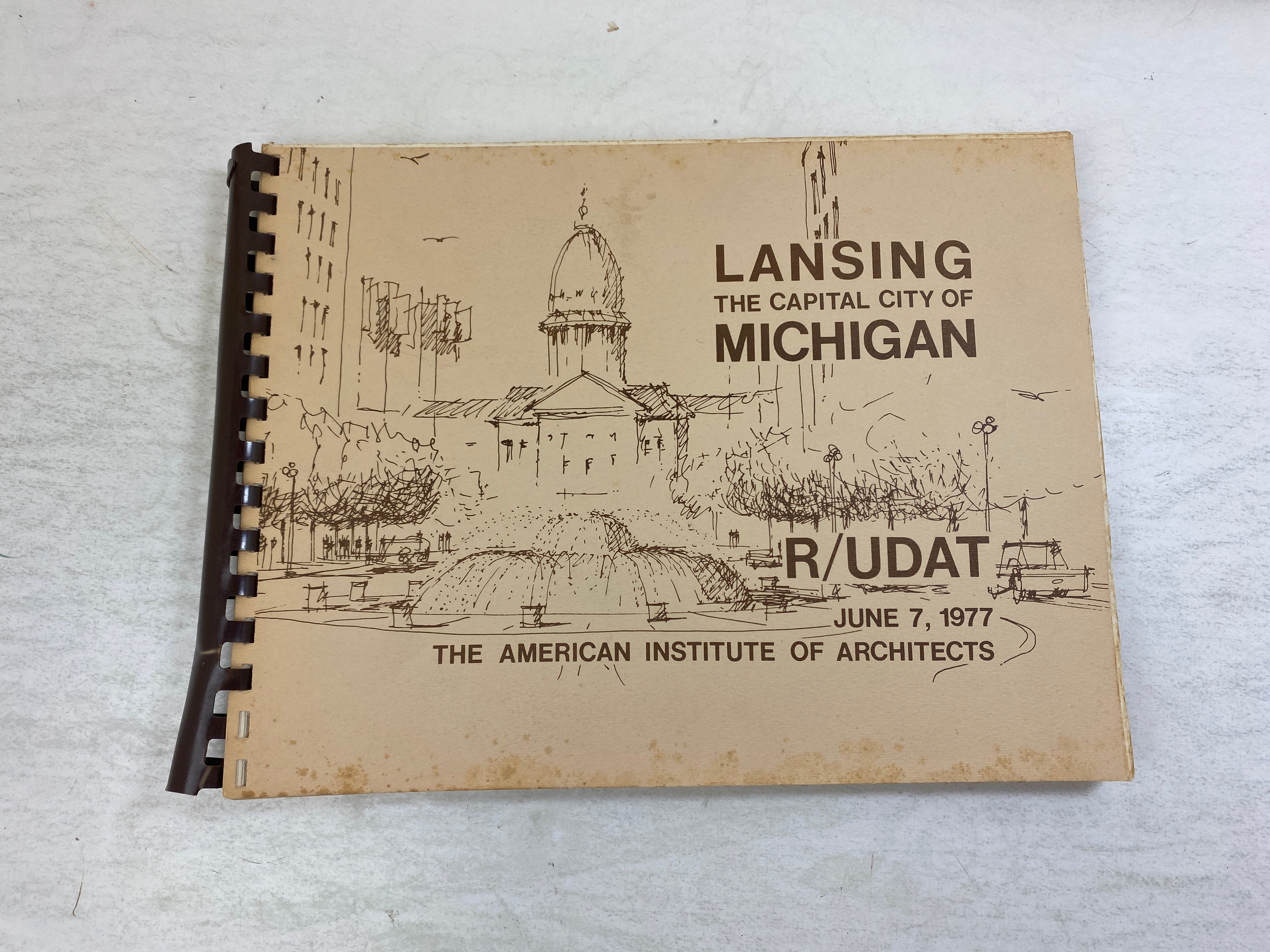 Lansing Capital City of Michigan American Architects 1977