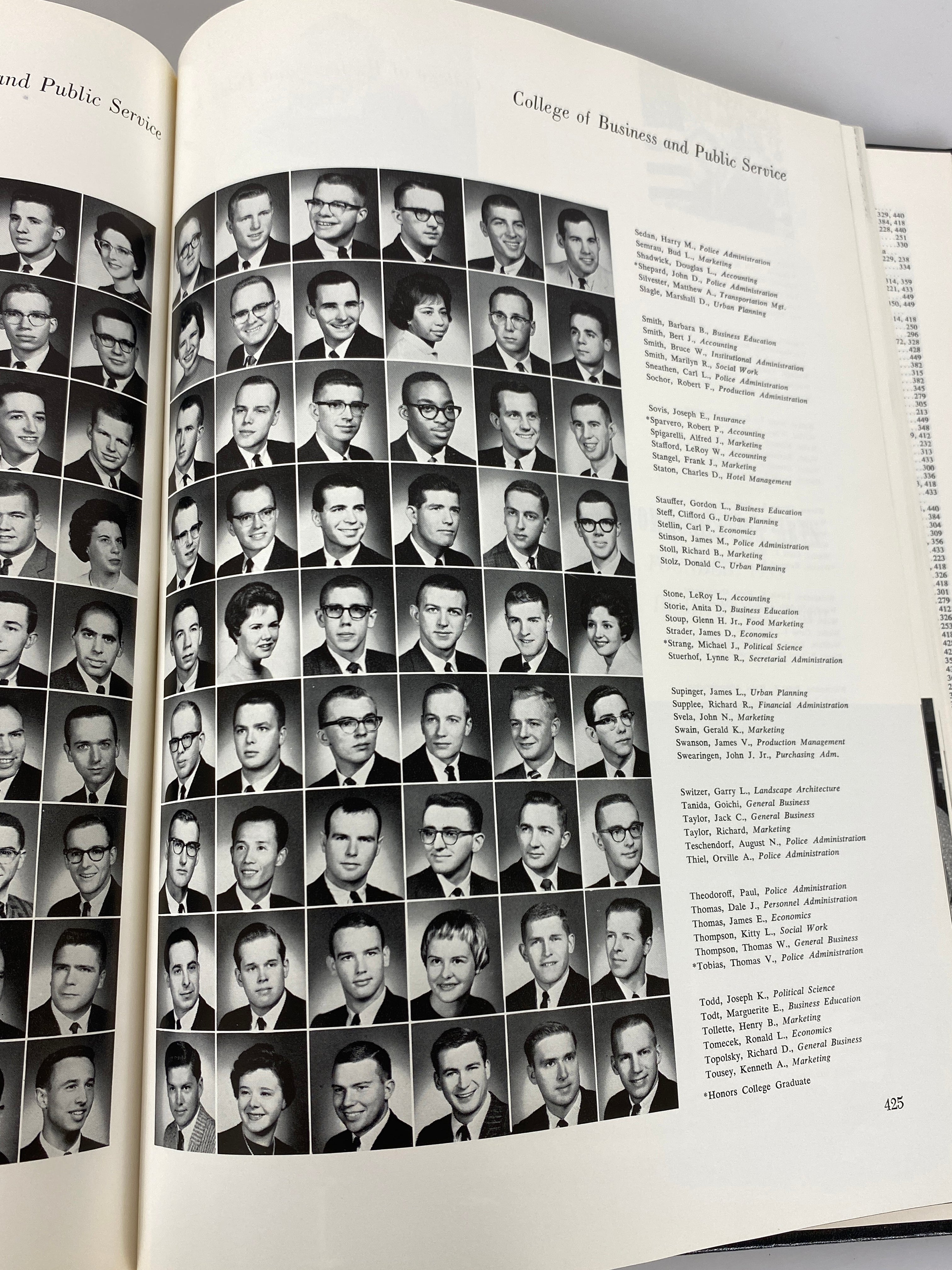 1962 Michigan State University "Wolverine" Yearbook HC