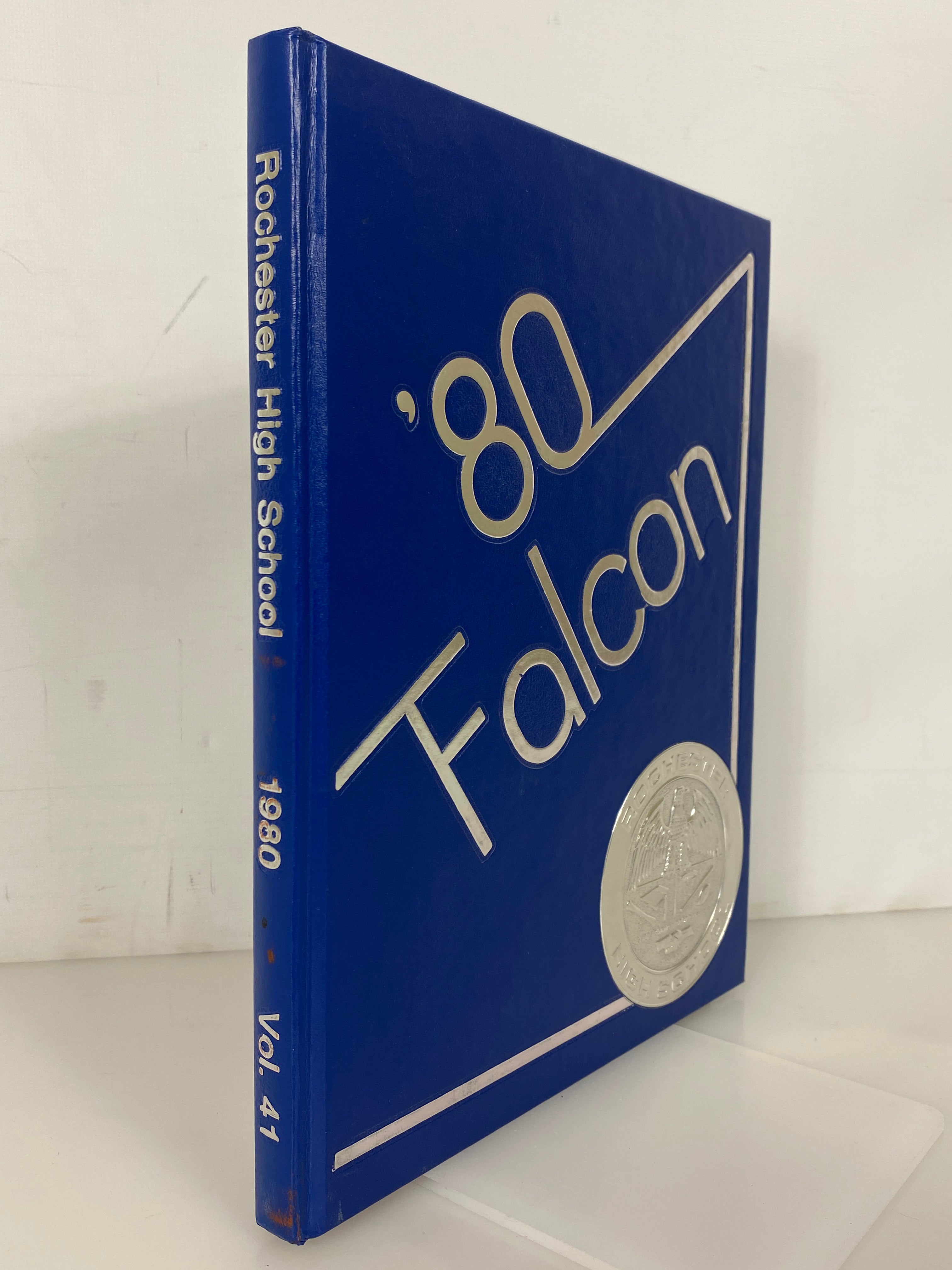 1980 Rochester High School Yearbook "Falcon" Rochester Michigan HC