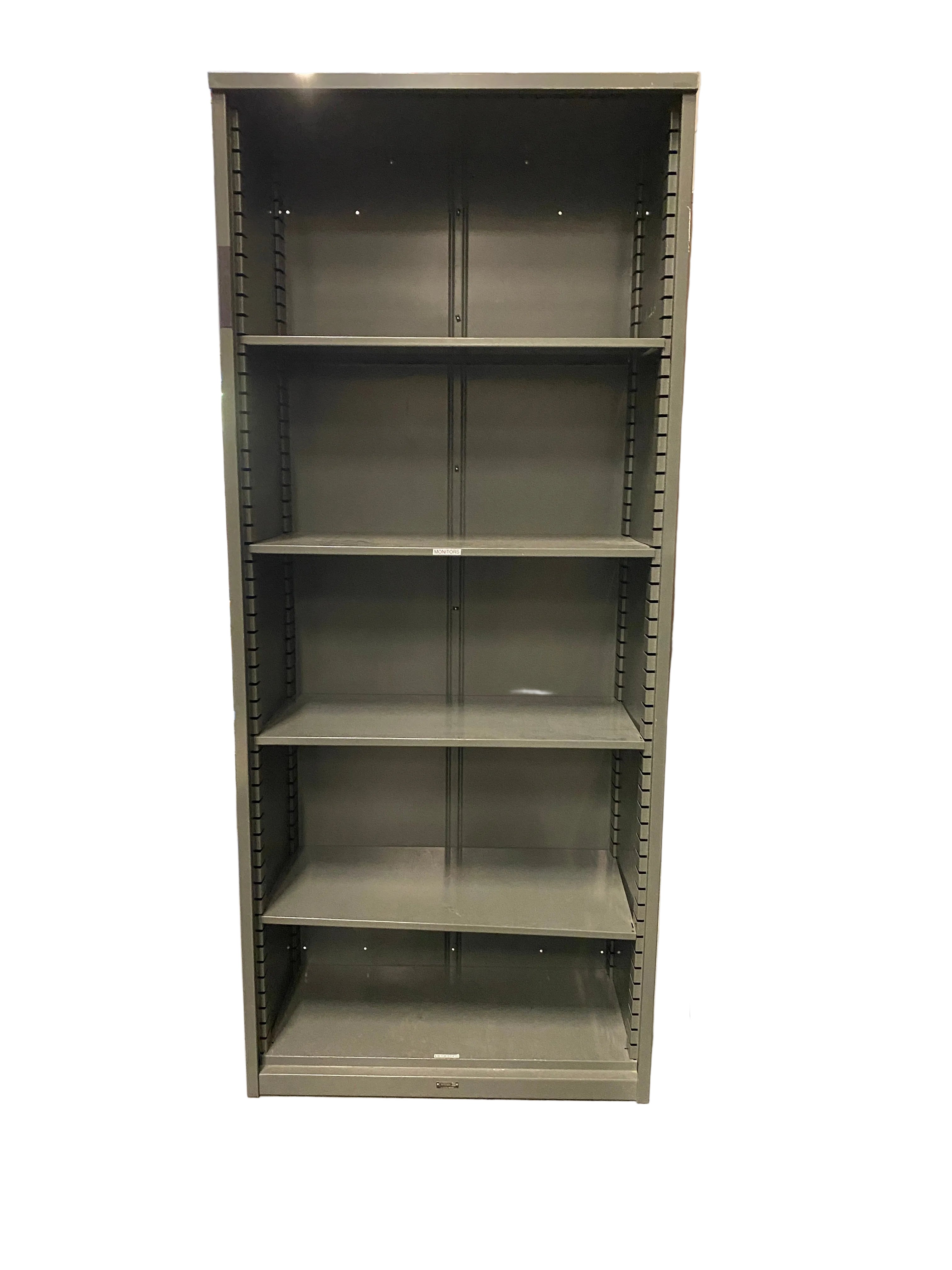 Borroughs 5 Tier Grey Metal Shelf