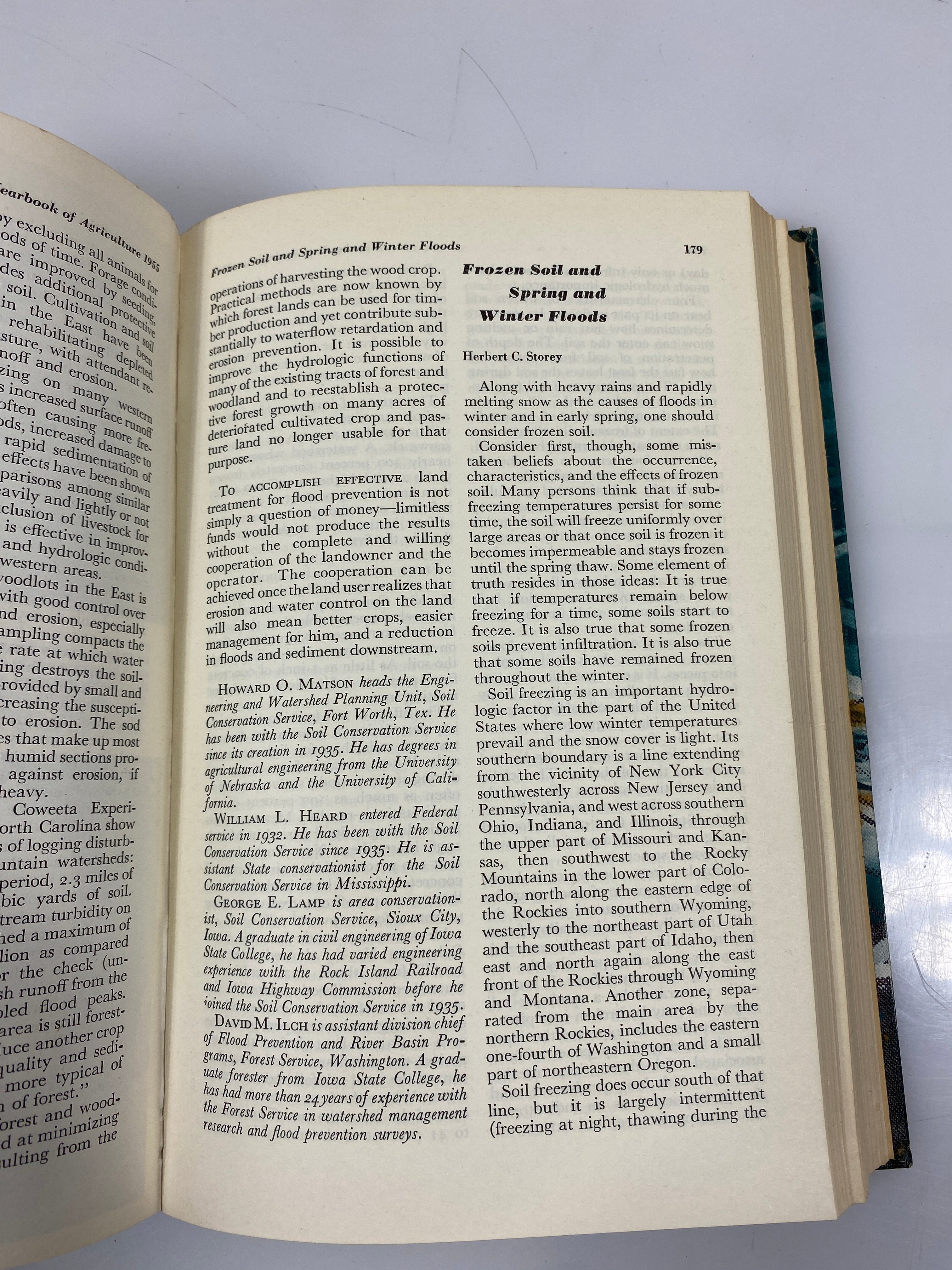 Water: The Yearbook of Agriculture 1955 Stefferud Ex-Library HC