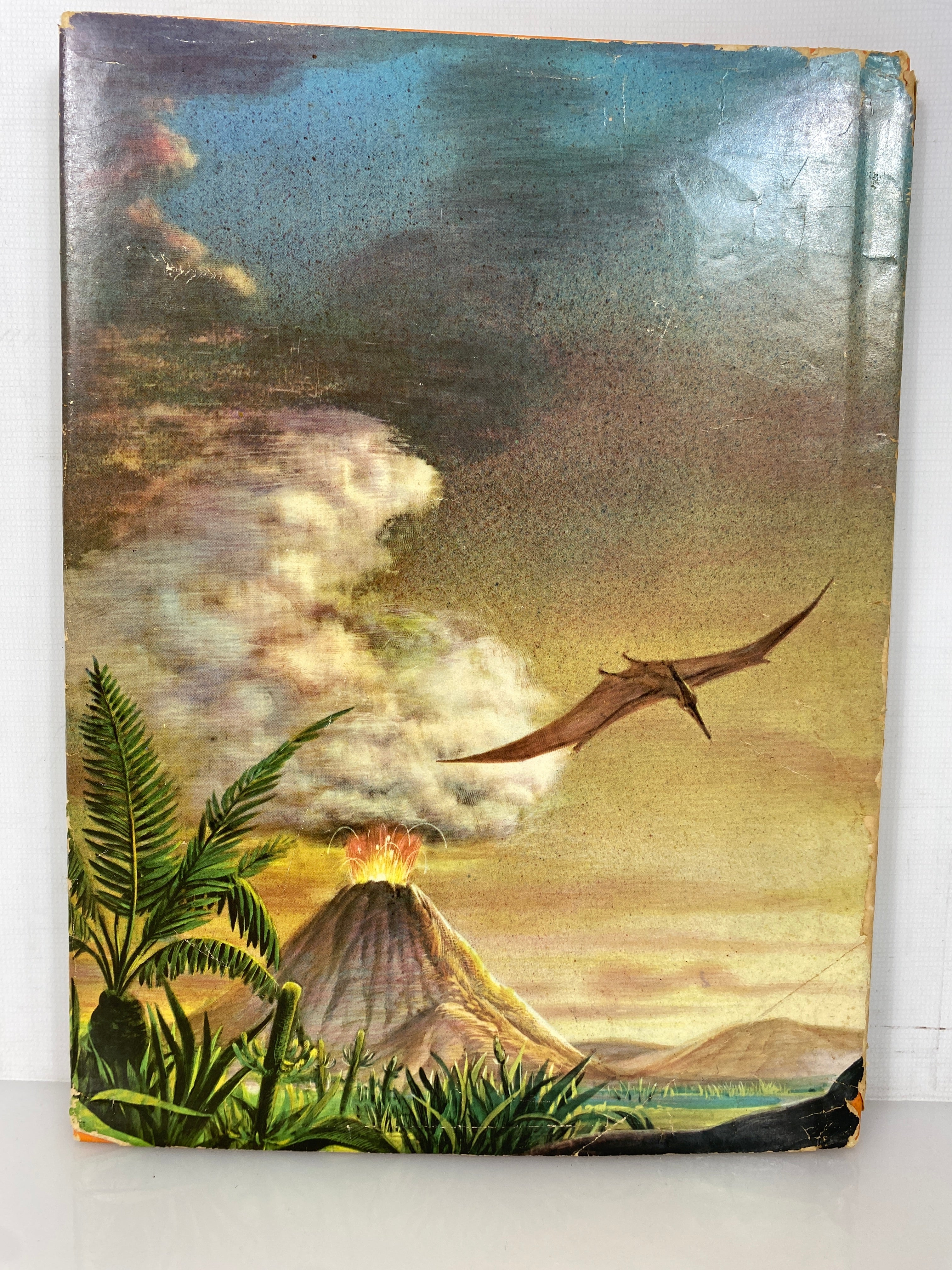 The Rise and Fall of the Dinosaurs by Anthony Ravielli 1963 Vintage HC DJ