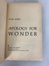 Apology for Wonder by Sam Keen 1973 SC First Paperback Edition