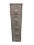 Steelcase # 1145 Light Grey 5 Drawer Filing Cabinet
