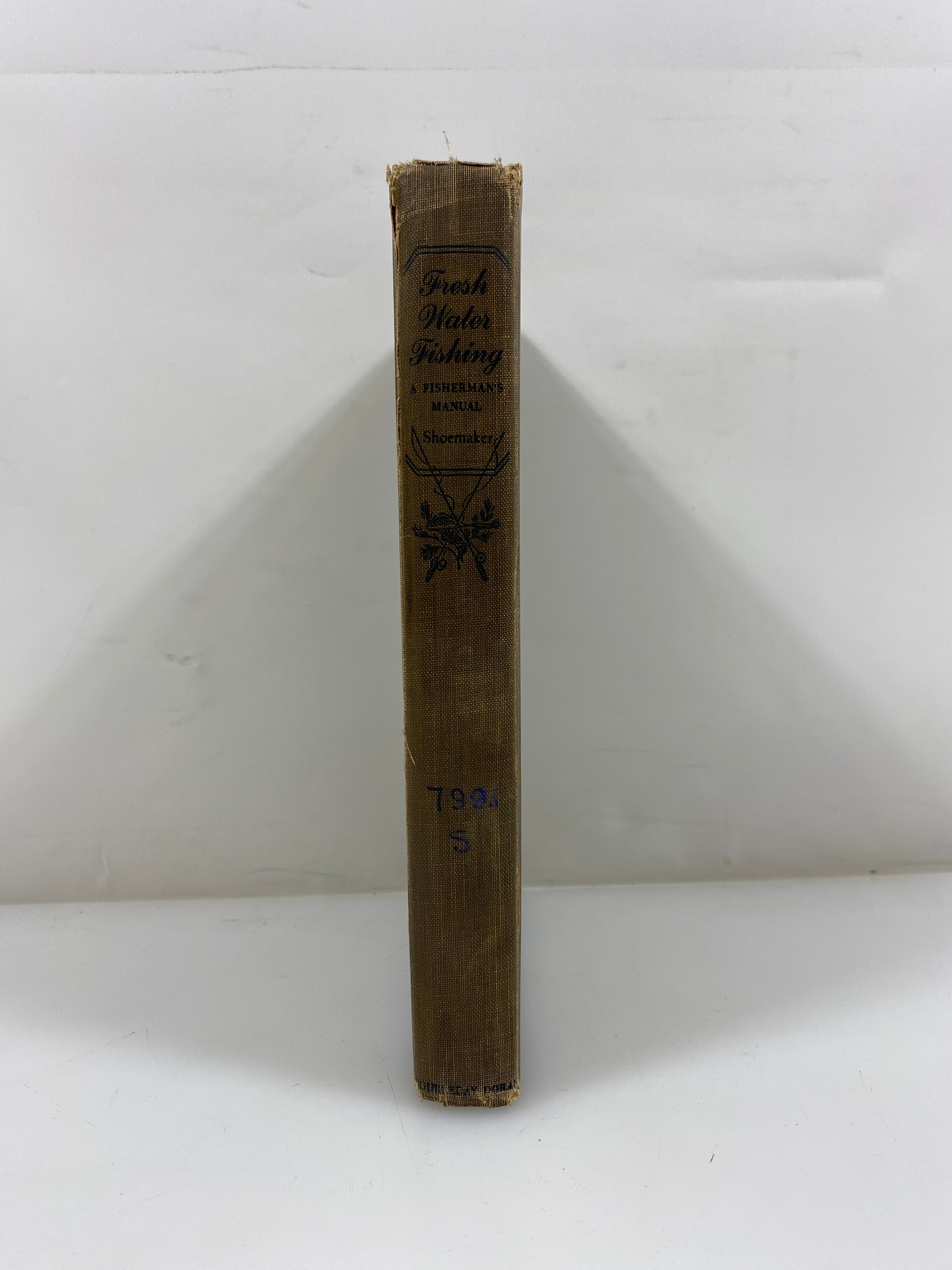 Fresh Water Fishing by Shoemaker Ex-library 1942 HC