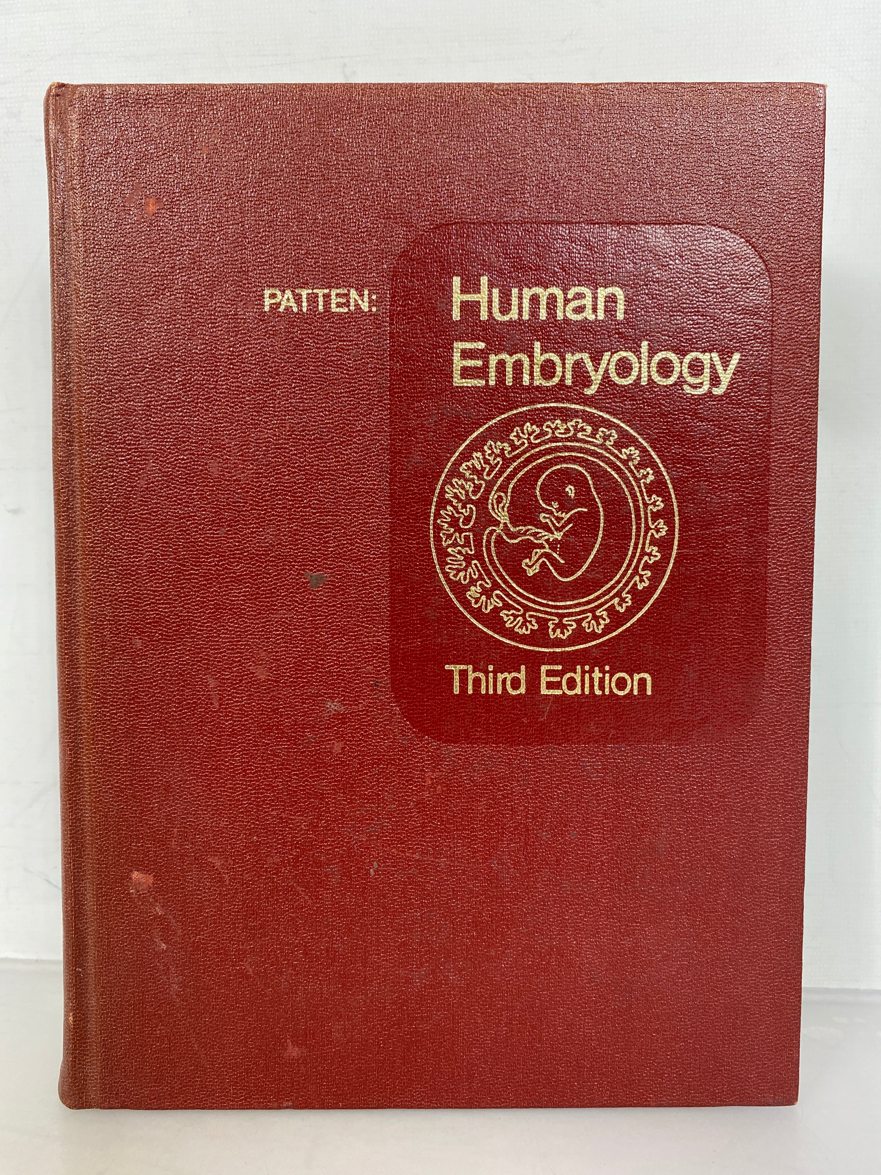 Vintage Textbook: Human Embryology by Bradley Patten Third Edition 1968 HC
