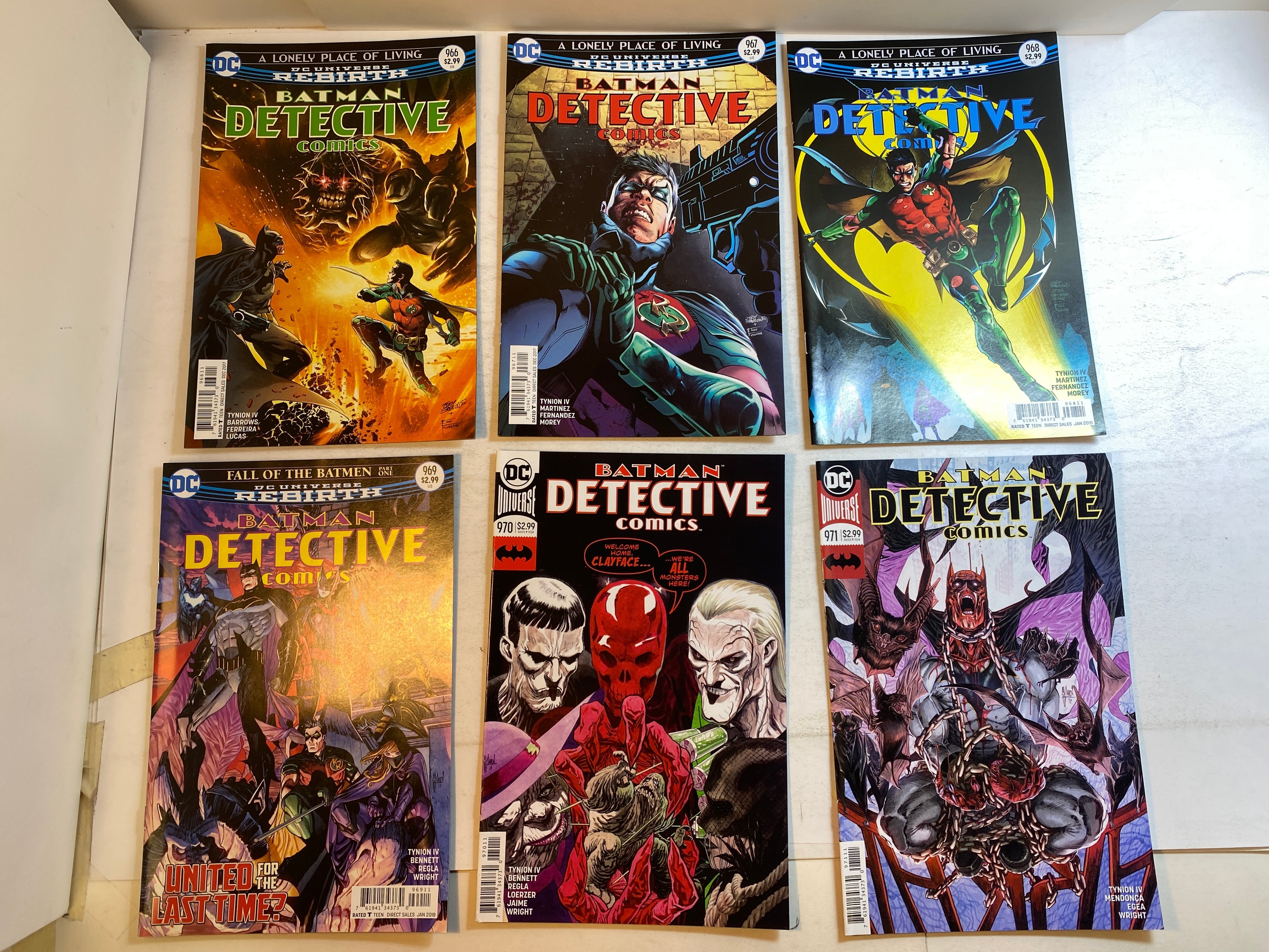 Lot of 22 Detective Comics Batman DC 2017-2018