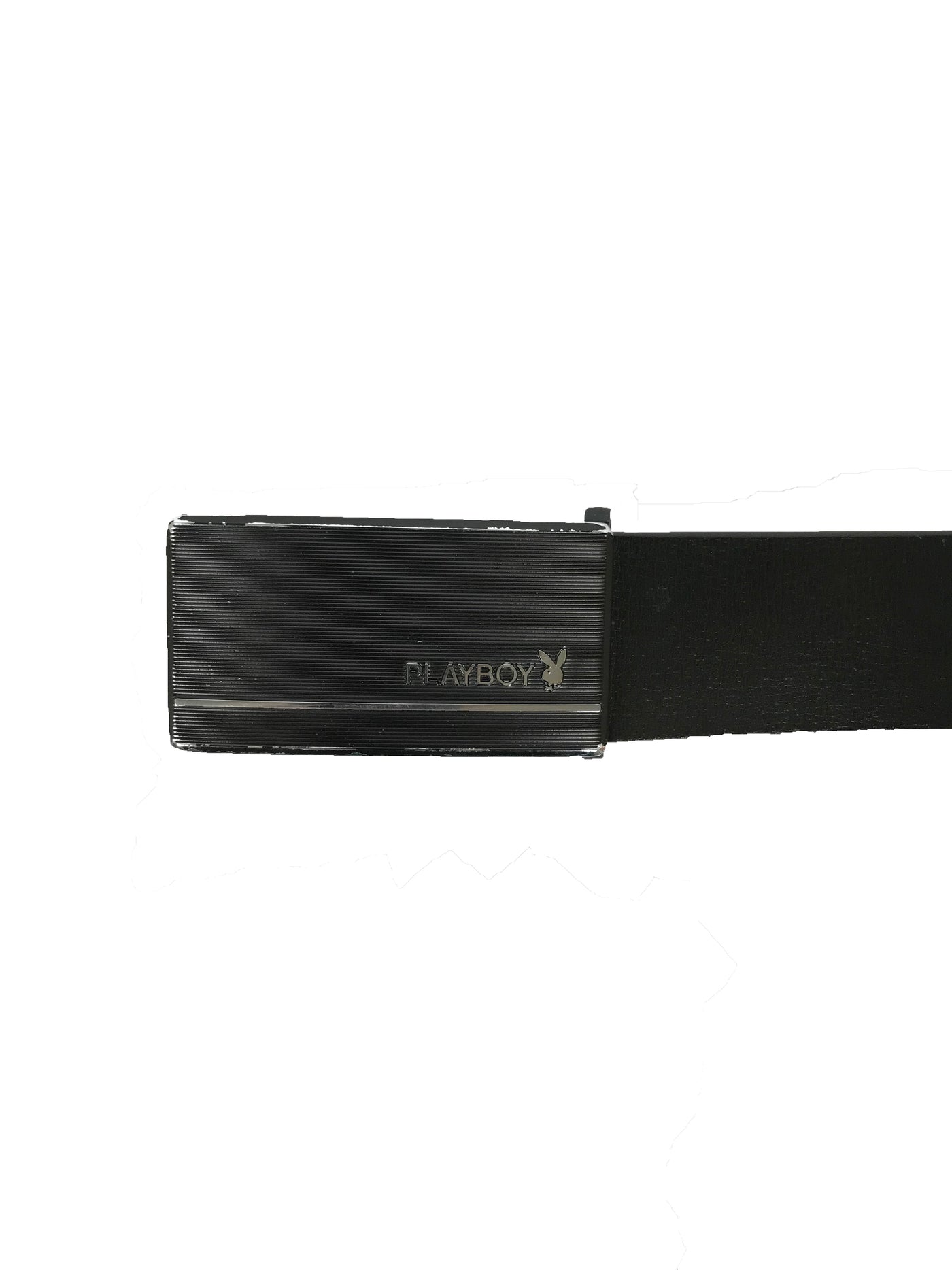 Playboy Black Leather Belt – MSU Surplus Store