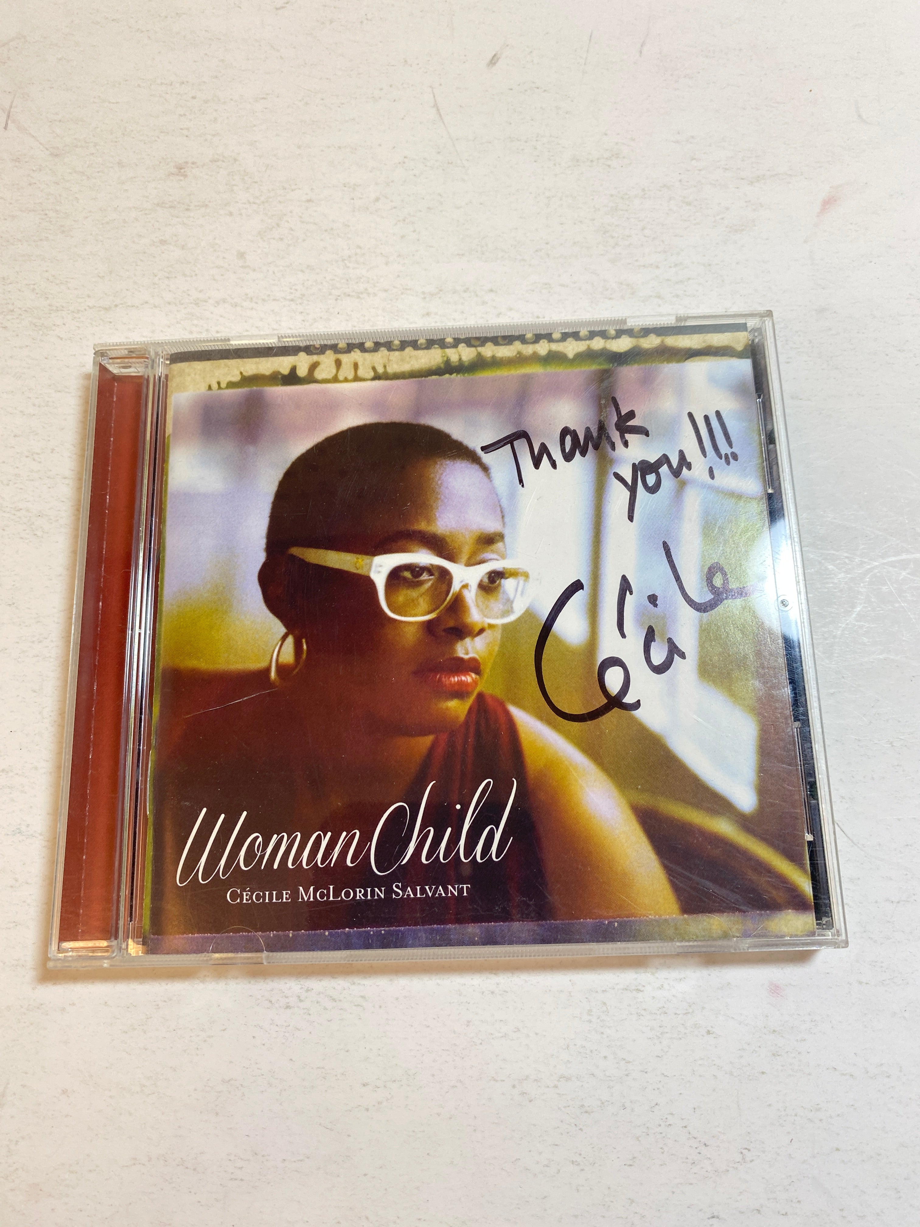 Cecile McLorin Salvant Woman Child CD *signed*