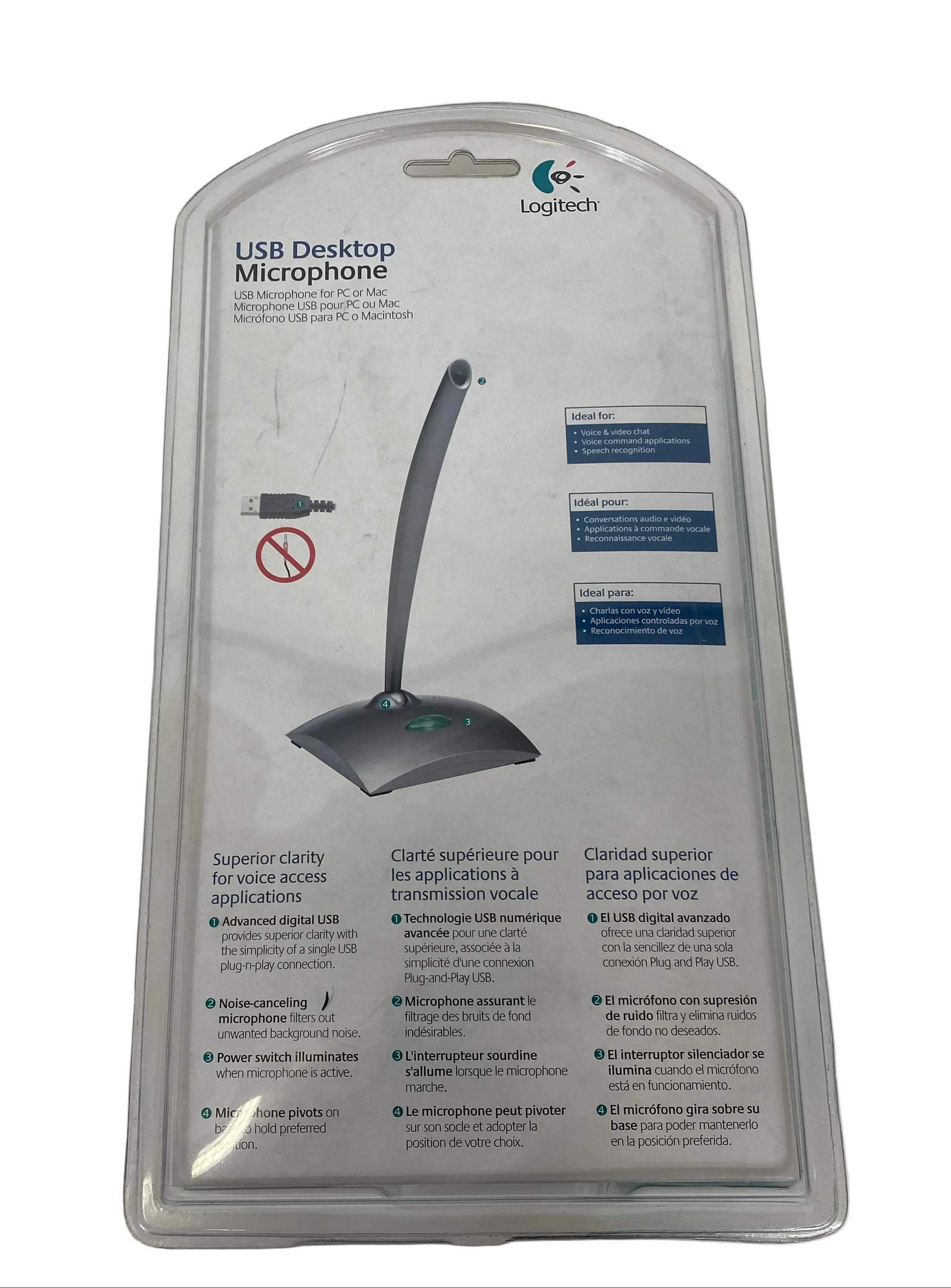 Logitech USB Desktop Microphone